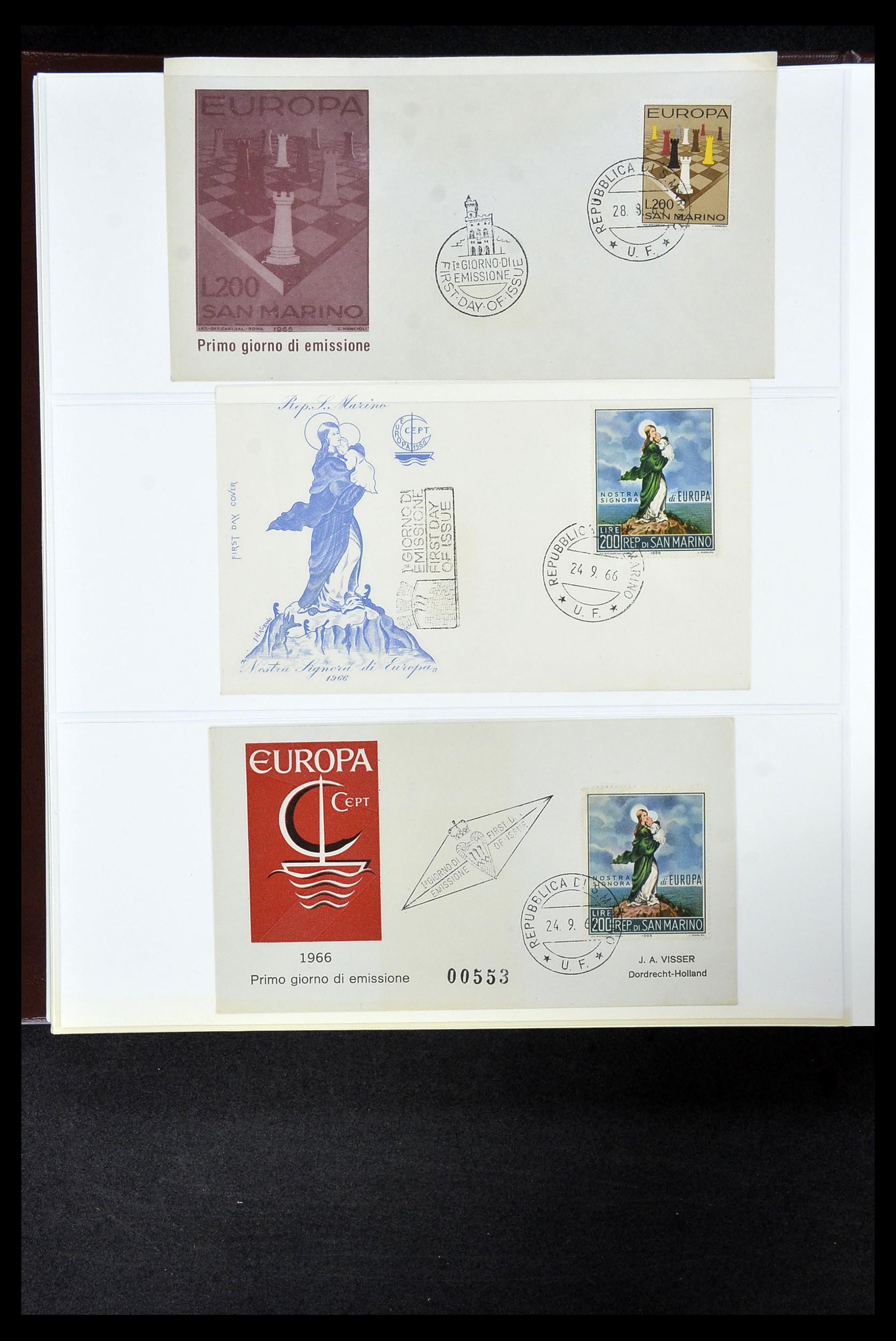 34956 616 - Postzegelverzameling 34956 Wereld brieven/FDC's 1880-1980.