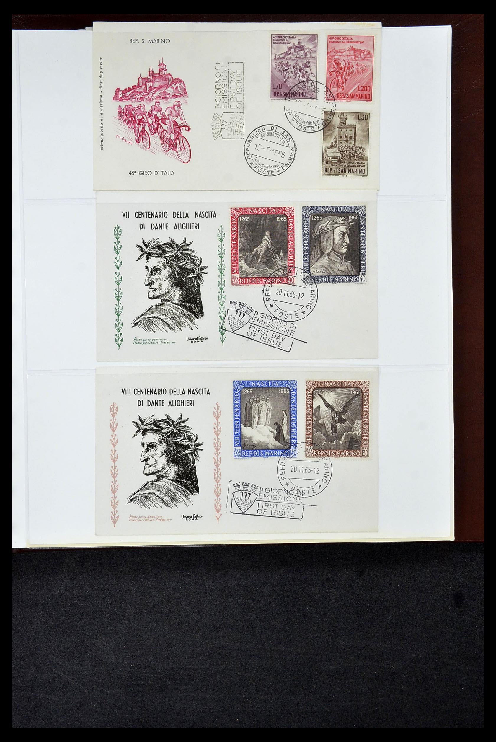 34956 619 - Postzegelverzameling 34956 Wereld brieven/FDC's 1880-1980.