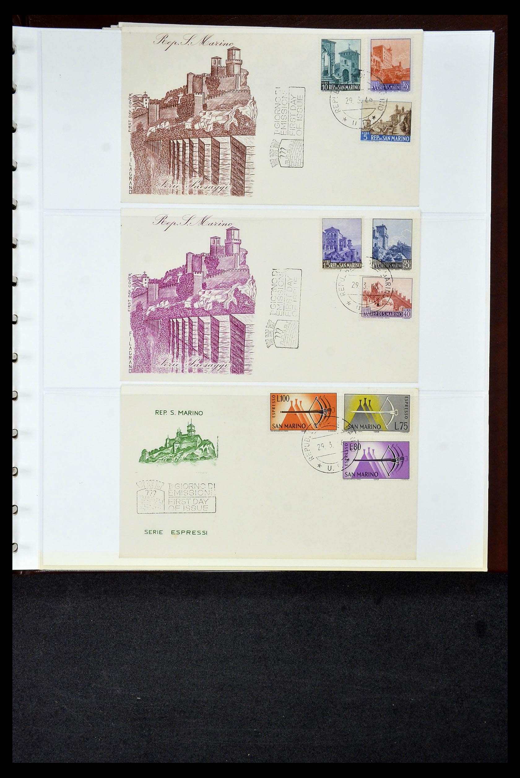 34956 622 - Postzegelverzameling 34956 Wereld brieven/FDC's 1880-1980.