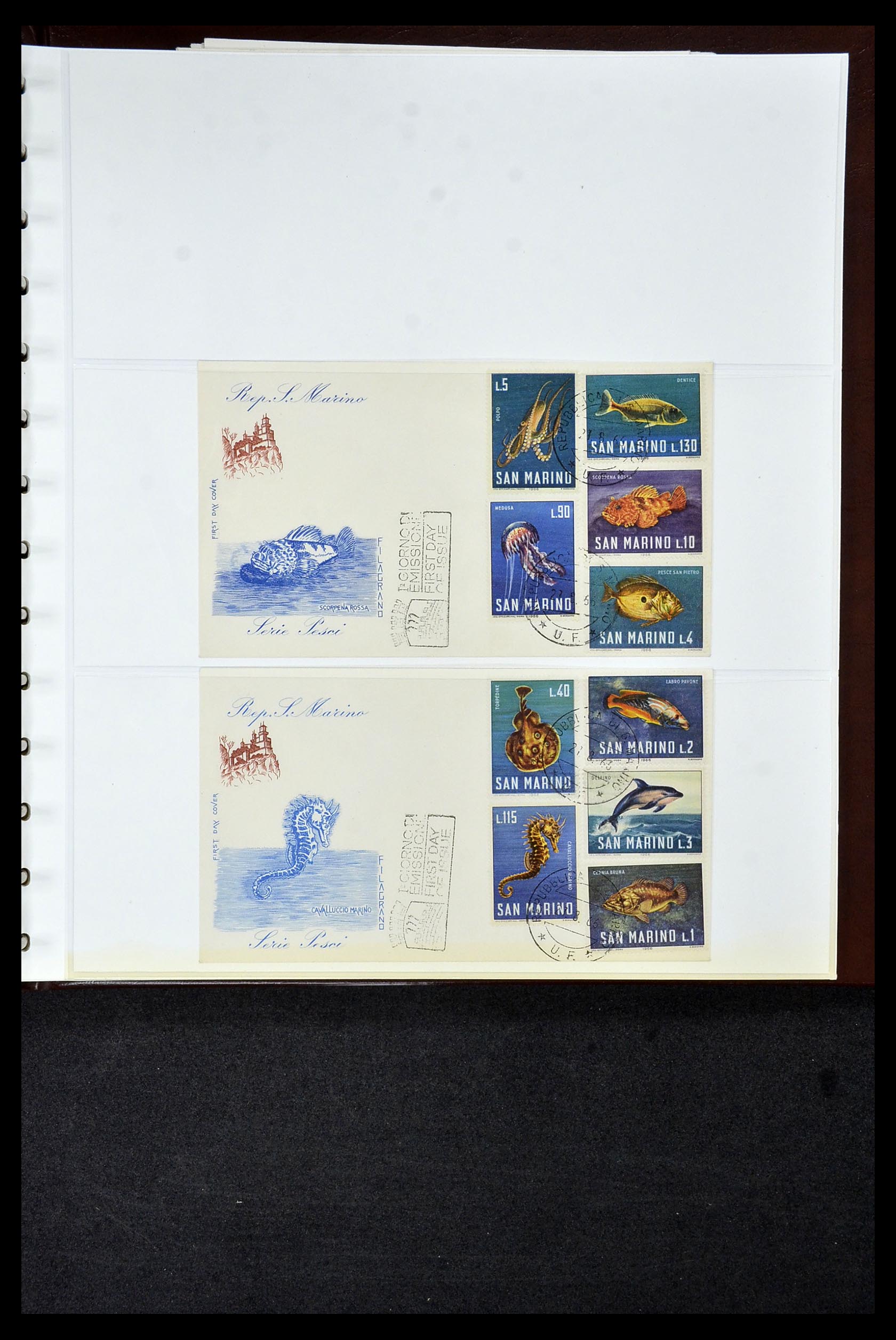 34956 623 - Postzegelverzameling 34956 Wereld brieven/FDC's 1880-1980.