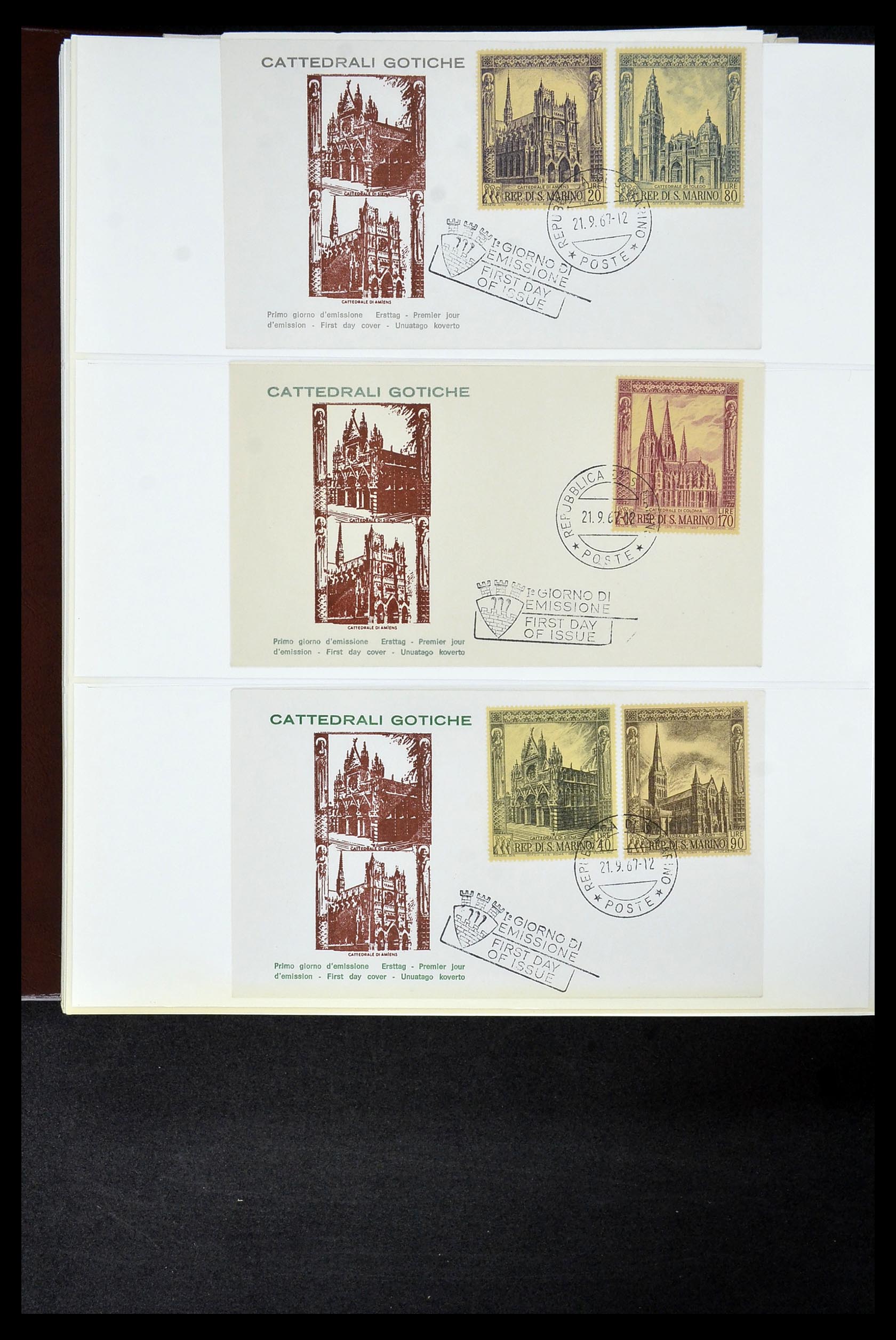 34956 628 - Postzegelverzameling 34956 Wereld brieven/FDC's 1880-1980.