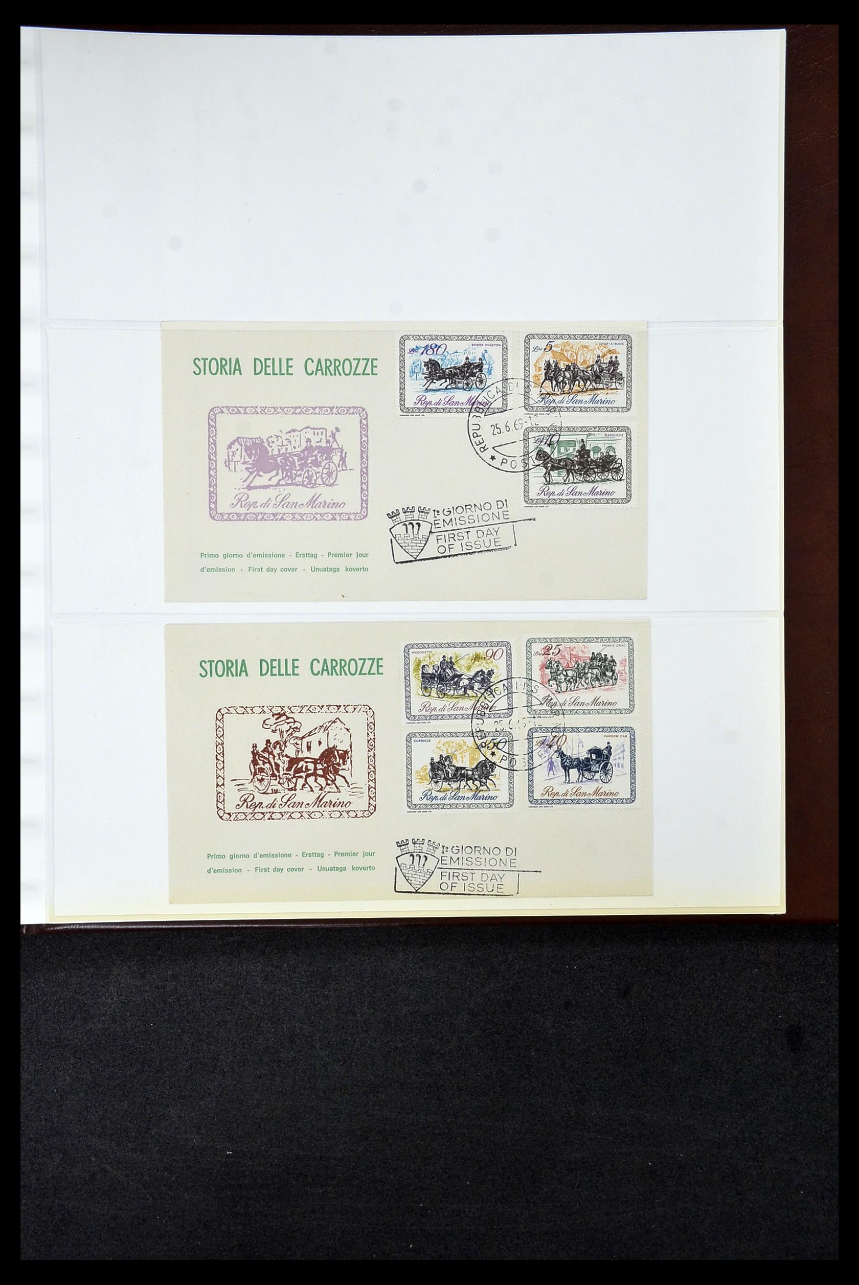 34956 630 - Postzegelverzameling 34956 Wereld brieven/FDC's 1880-1980.