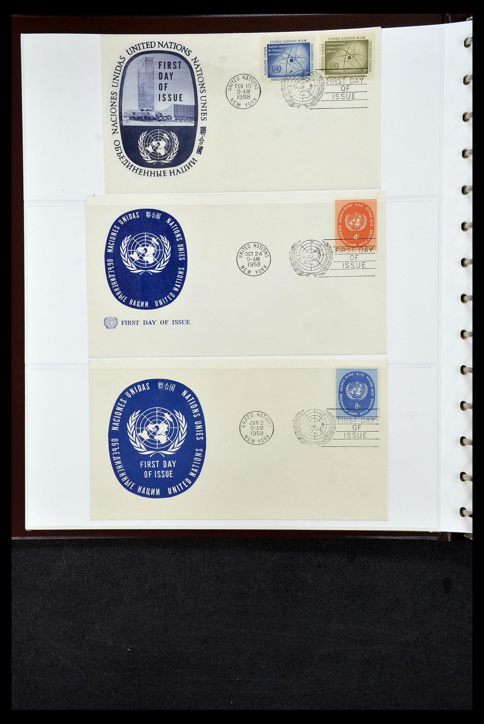 34956 638 - Postzegelverzameling 34956 Wereld brieven/FDC's 1880-1980.