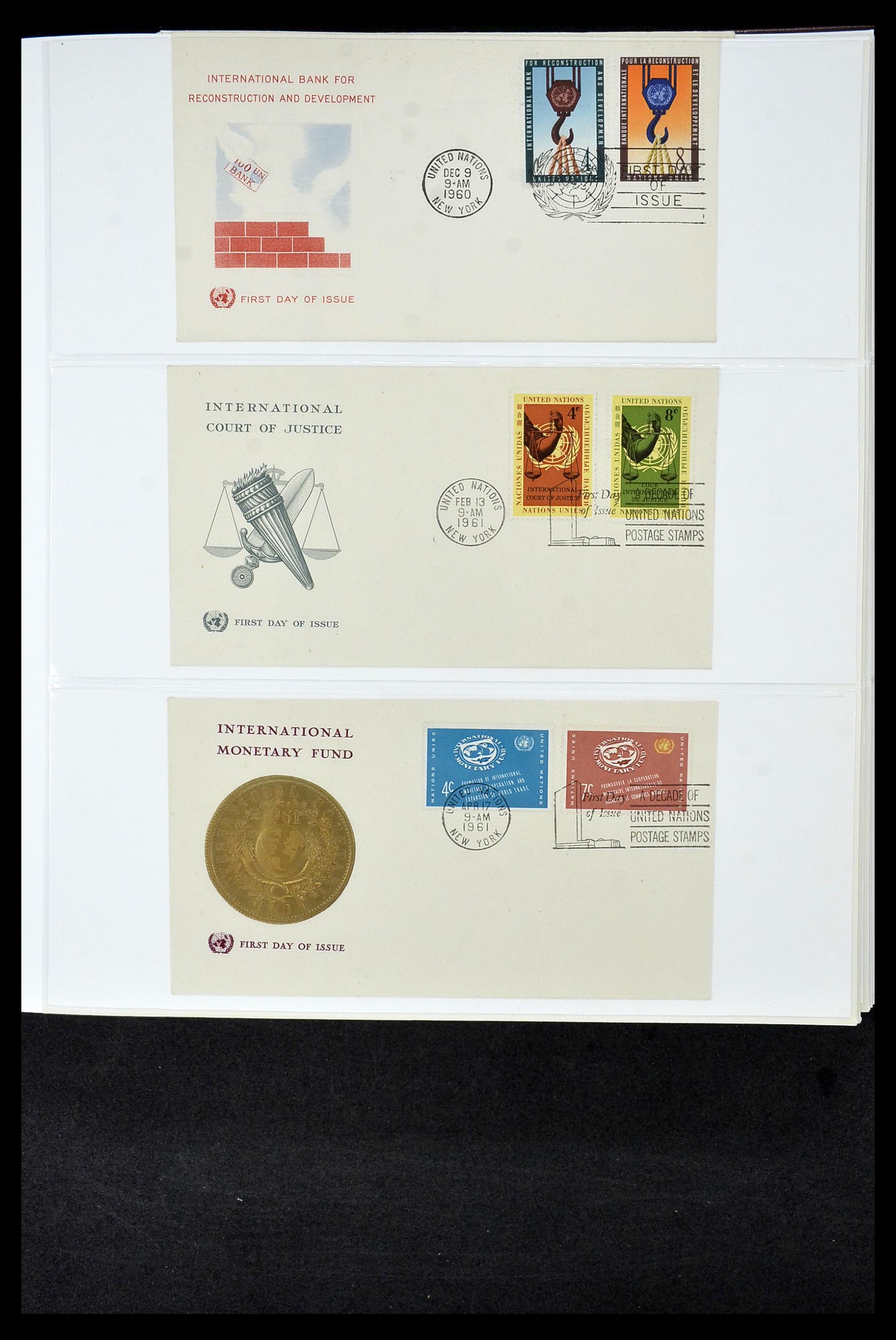34956 643 - Postzegelverzameling 34956 Wereld brieven/FDC's 1880-1980.