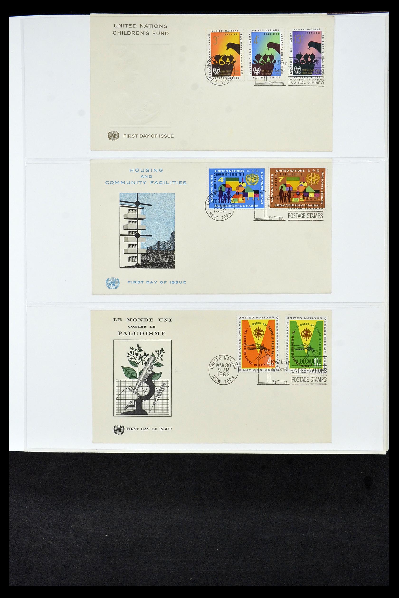 34956 644 - Postzegelverzameling 34956 Wereld brieven/FDC's 1880-1980.