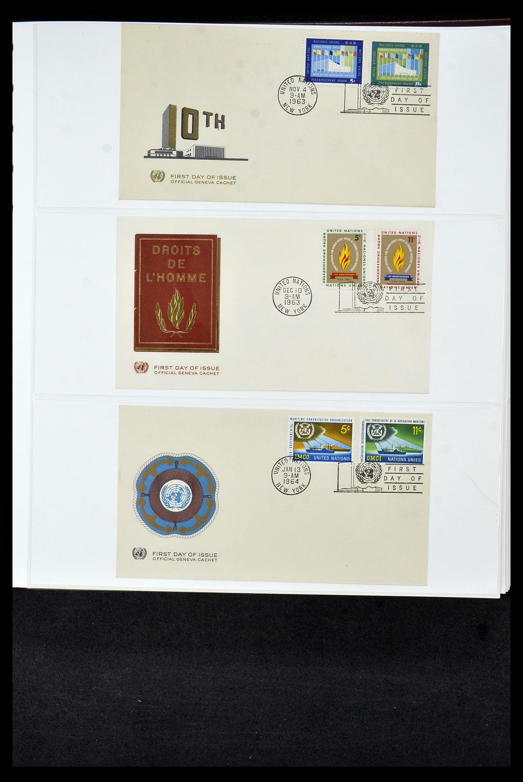 34956 648 - Postzegelverzameling 34956 Wereld brieven/FDC's 1880-1980.