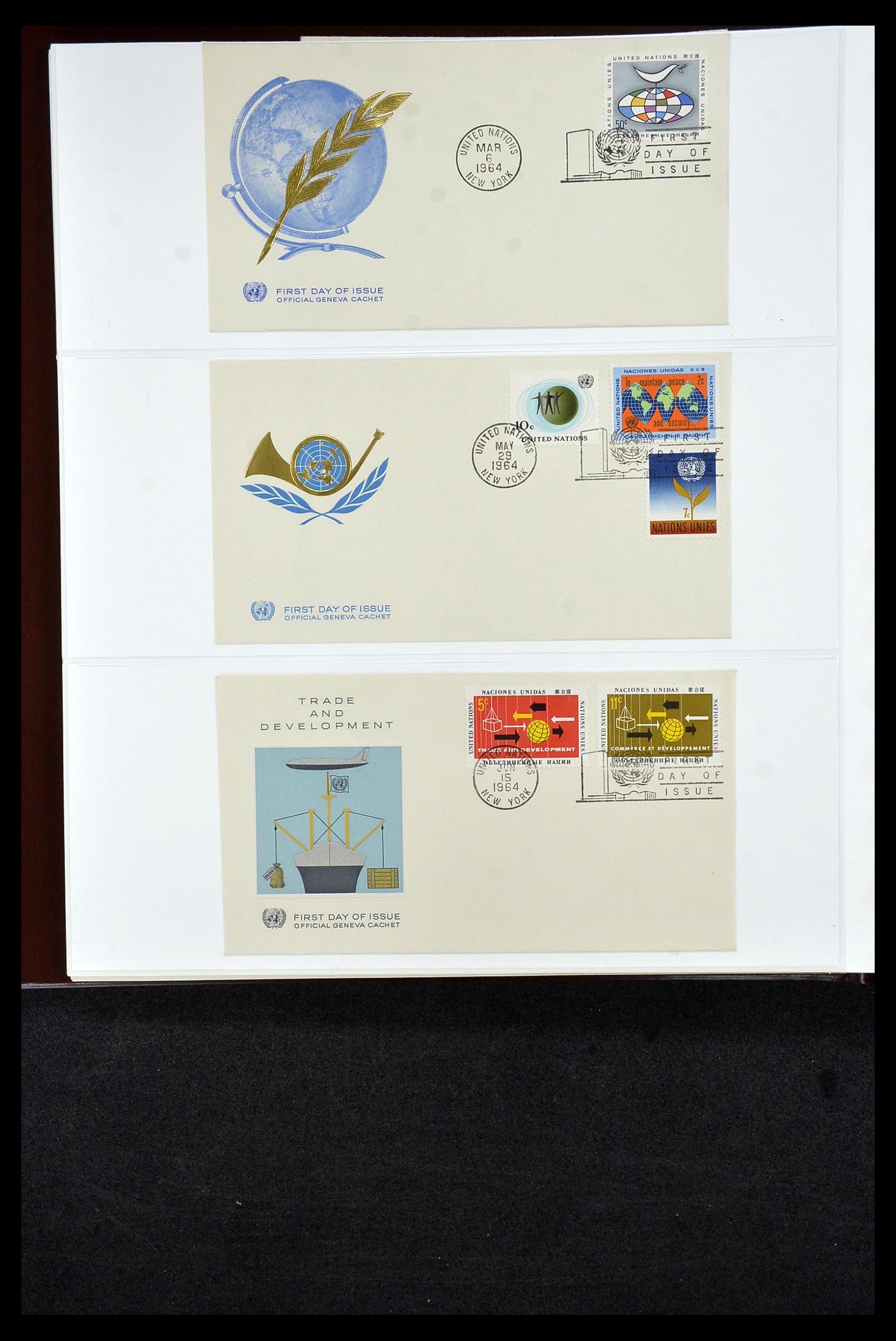 34956 650 - Postzegelverzameling 34956 Wereld brieven/FDC's 1880-1980.