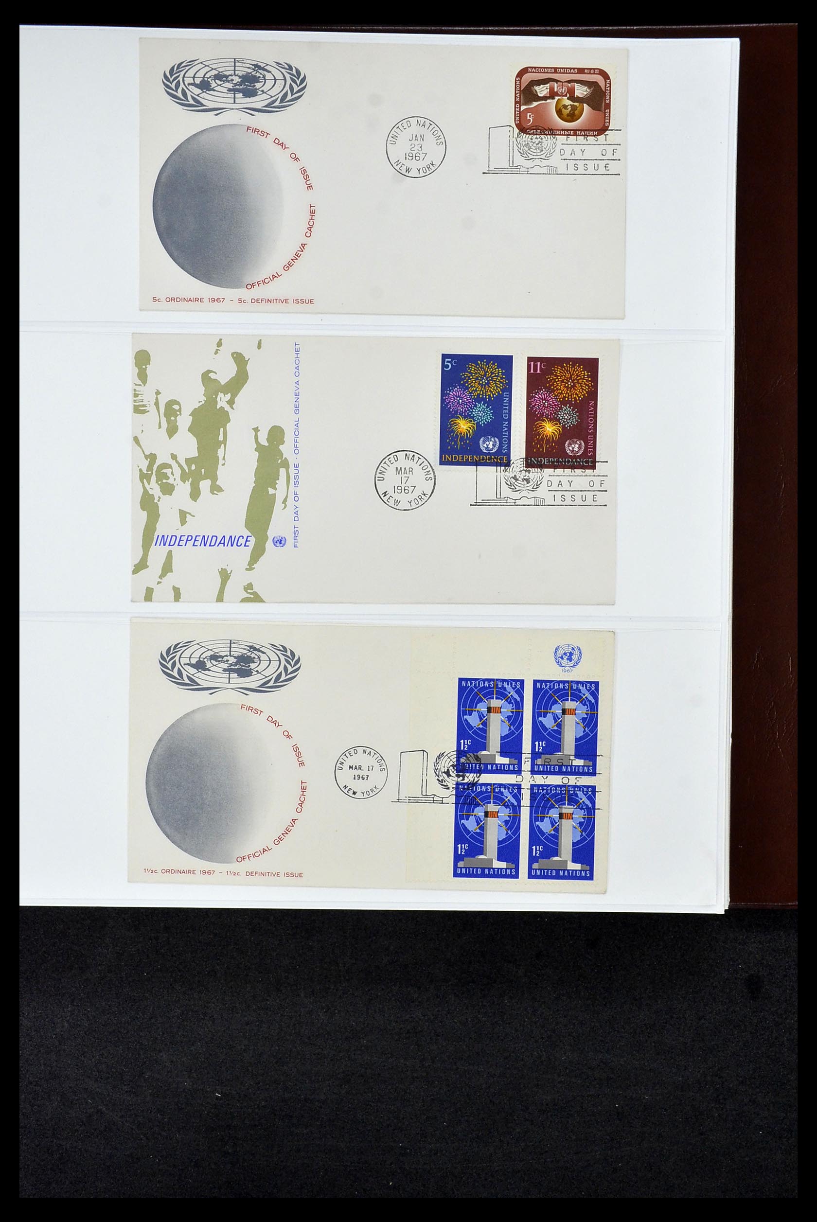 34956 656 - Postzegelverzameling 34956 Wereld brieven/FDC's 1880-1980.