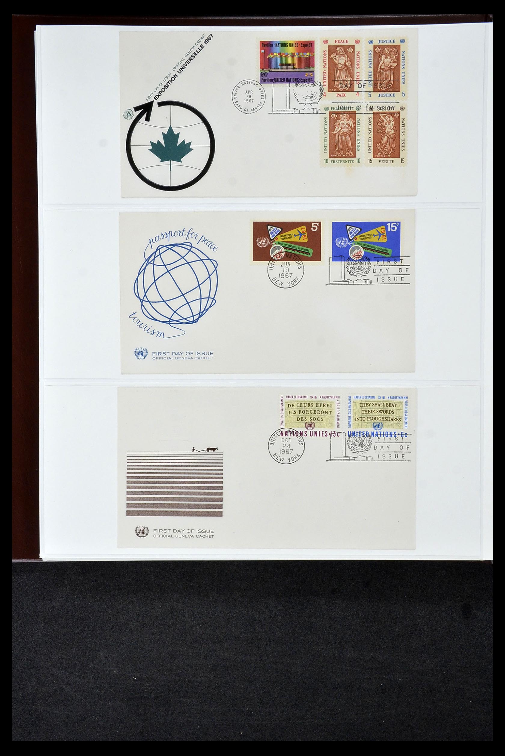 34956 658 - Postzegelverzameling 34956 Wereld brieven/FDC's 1880-1980.