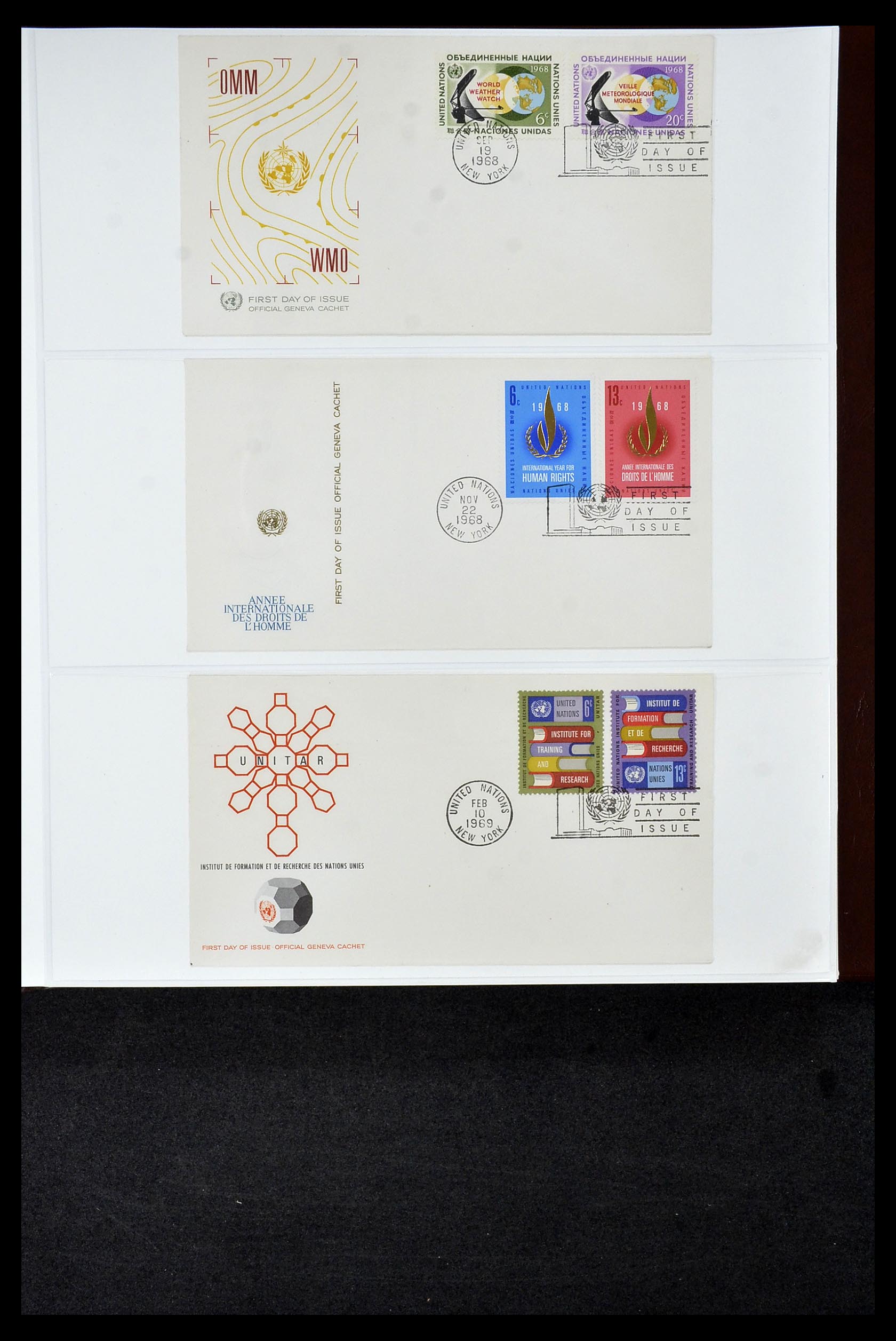 34956 660 - Postzegelverzameling 34956 Wereld brieven/FDC's 1880-1980.