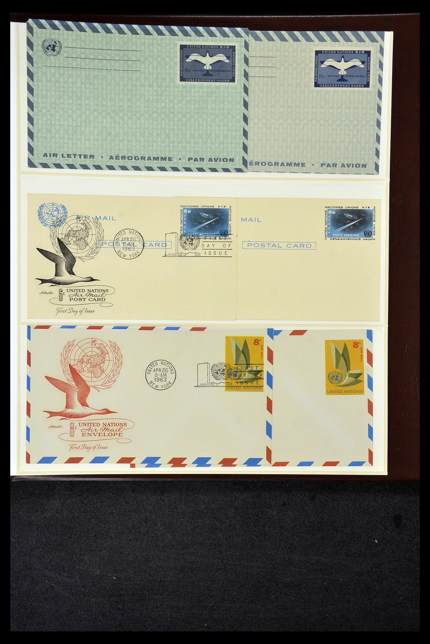 34956 683 - Postzegelverzameling 34956 Wereld brieven/FDC's 1880-1980.