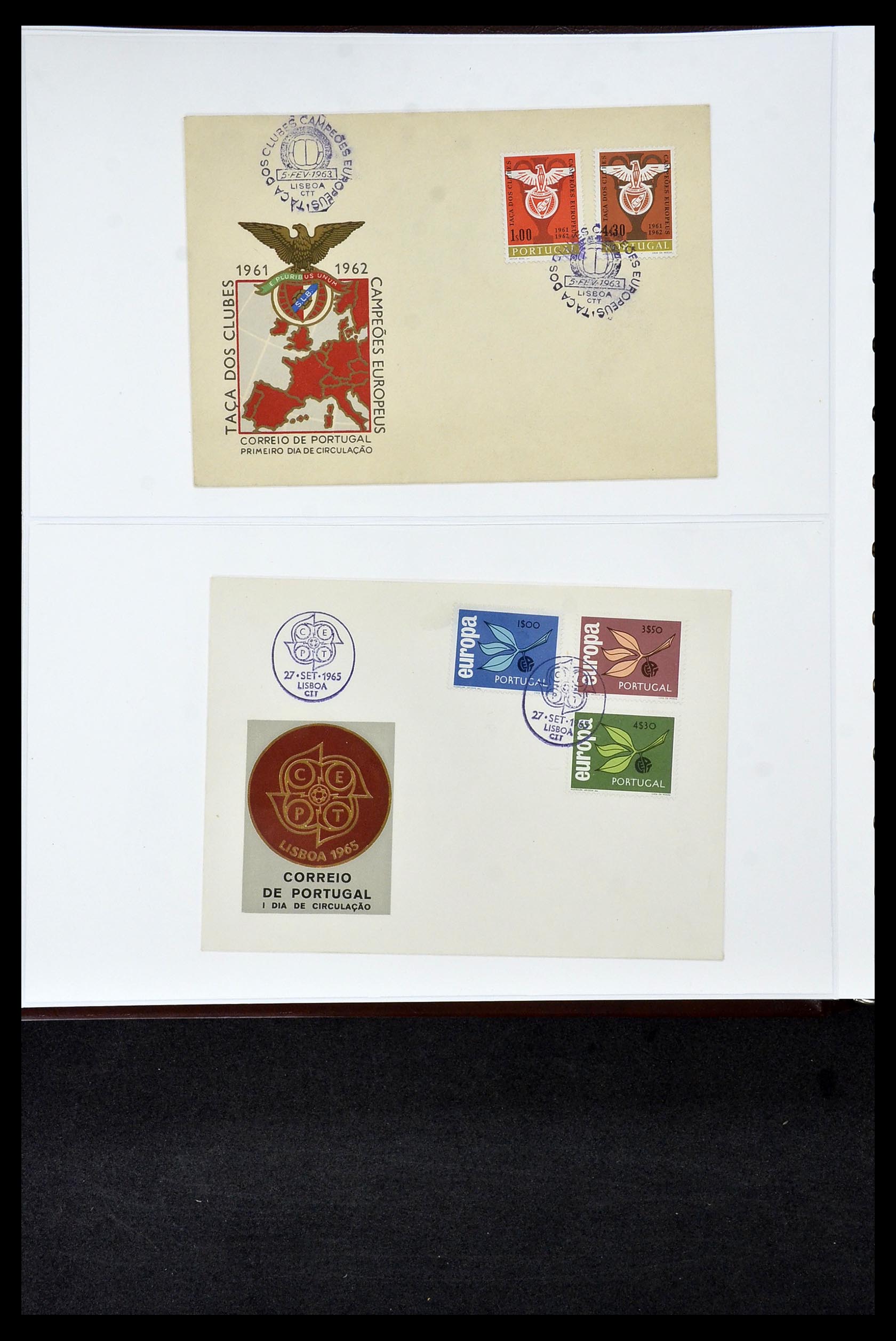 34956 692 - Postzegelverzameling 34956 Wereld brieven/FDC's 1880-1980.