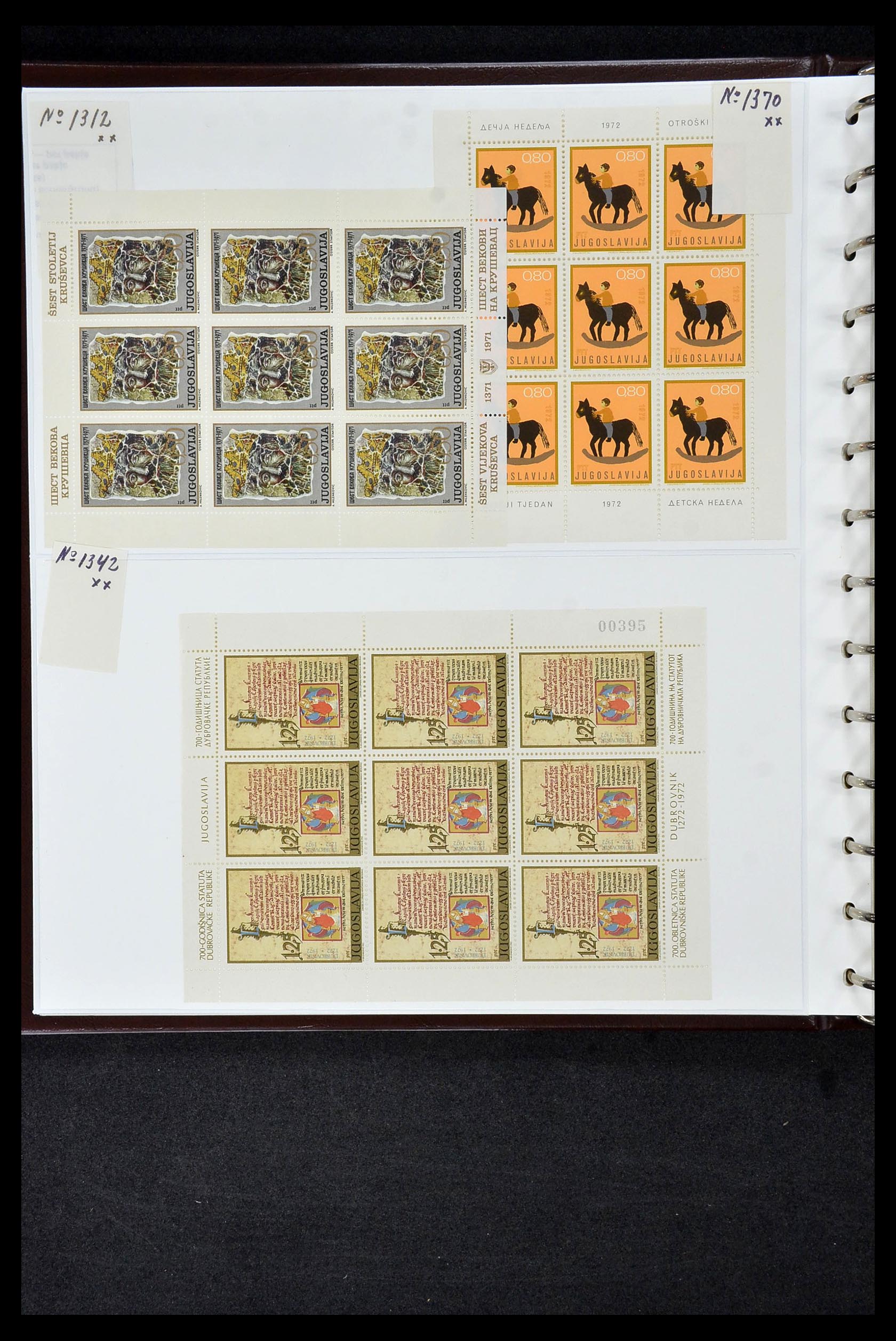34956 700 - Postzegelverzameling 34956 Wereld brieven/FDC's 1880-1980.