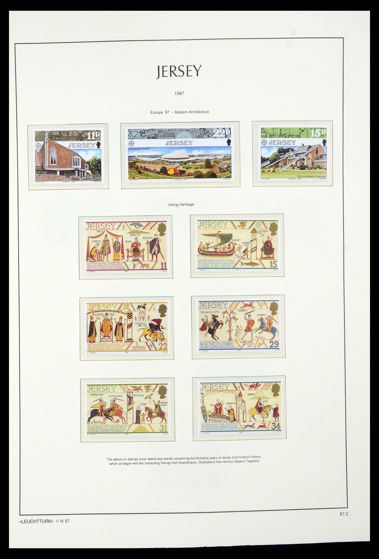 34958 050 - Postzegelverzameling 34958 Kanaaleilanden 1969-2007.