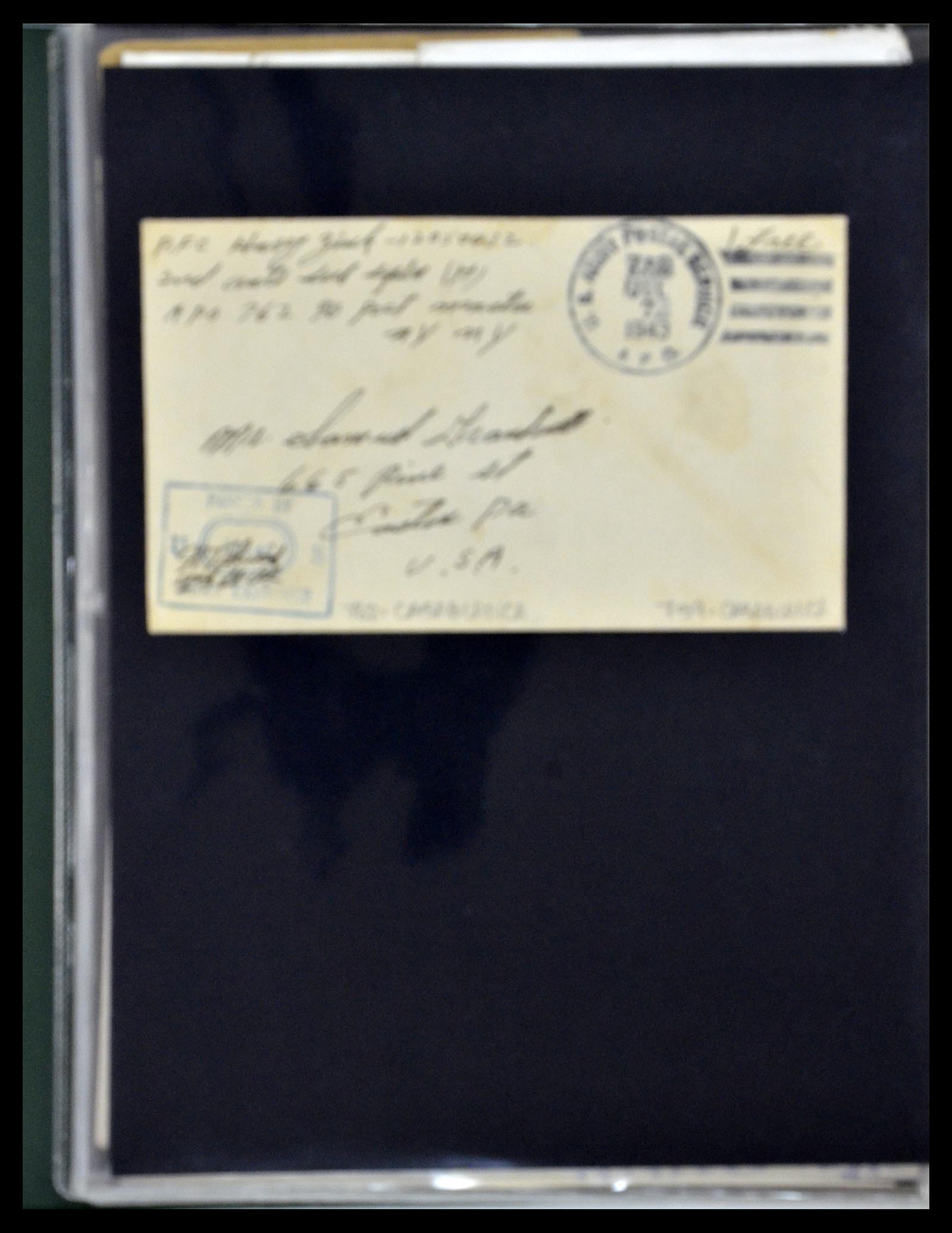 34960 052 - Postzegelverzameling 34960 USA veldpost brieven 1941-1973.