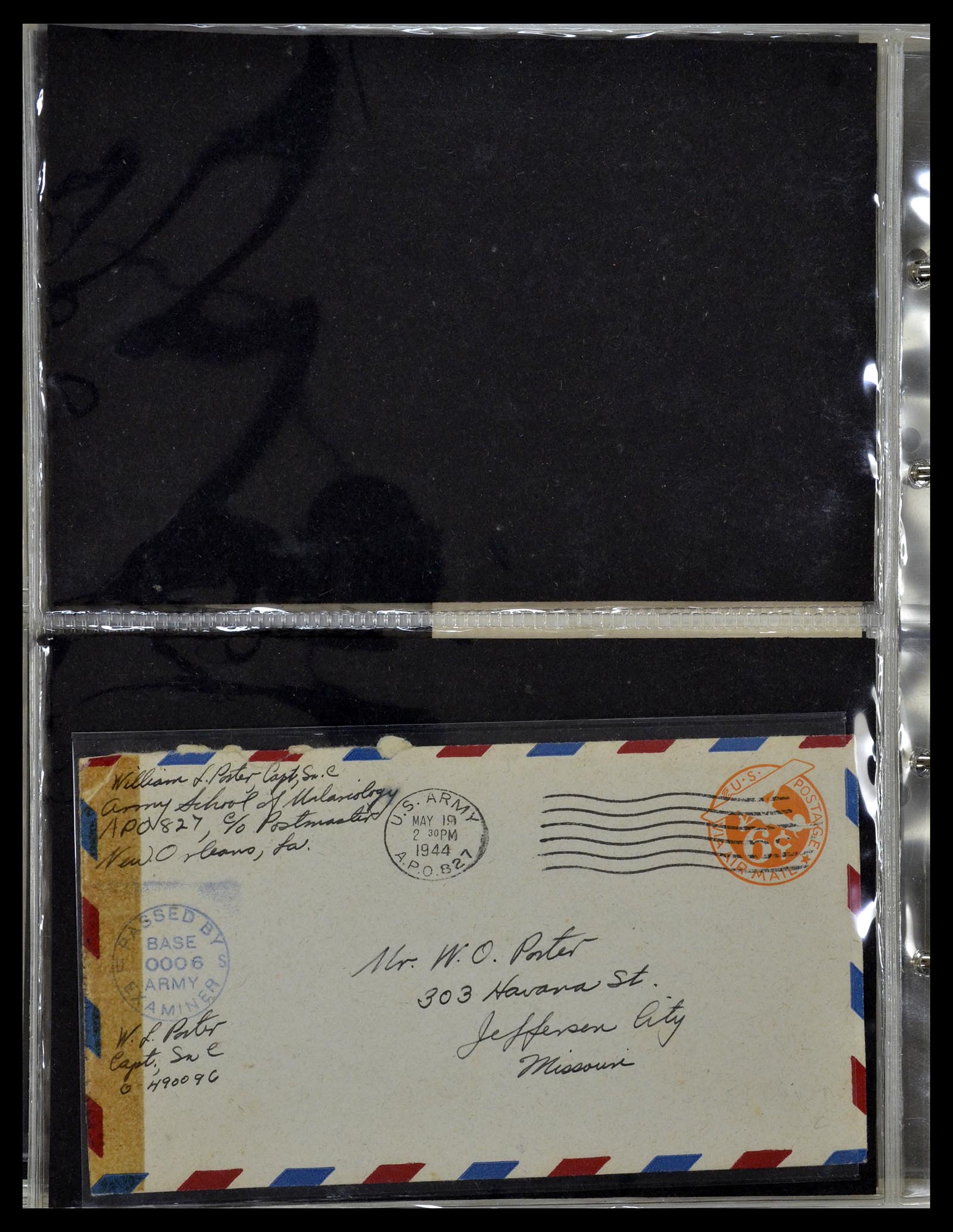 34960 072 - Postzegelverzameling 34960 USA veldpost brieven 1941-1973.