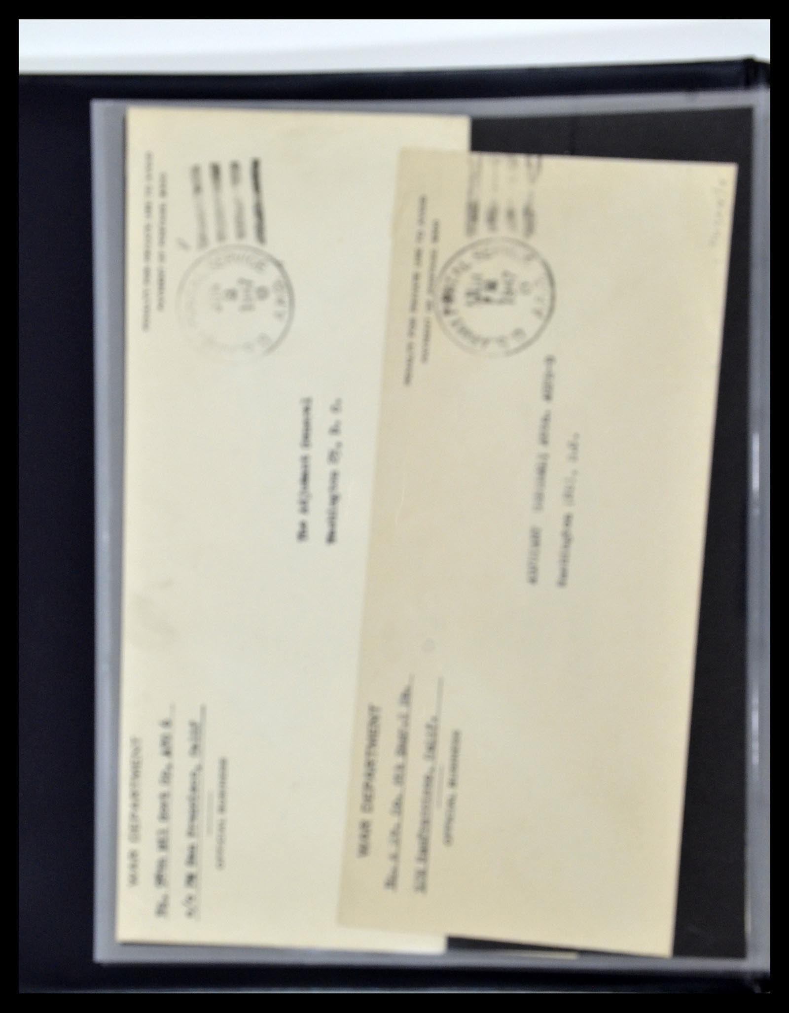 34960 137 - Postzegelverzameling 34960 USA veldpost brieven 1941-1973.