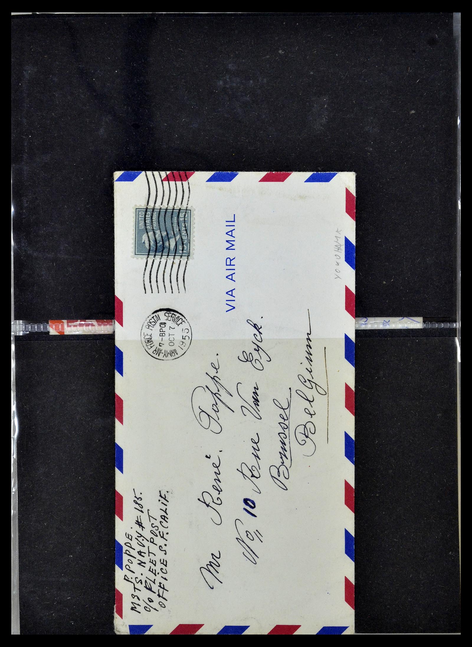 34960 139 - Postzegelverzameling 34960 USA veldpost brieven 1941-1973.