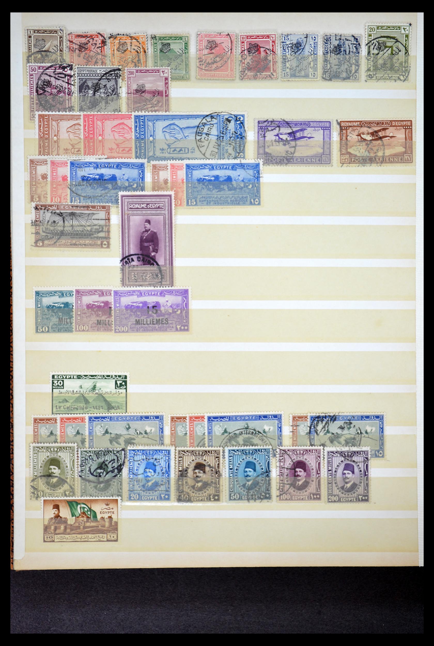 34966 161 - Postzegelverzameling 34966 Egypte 1866-1984.