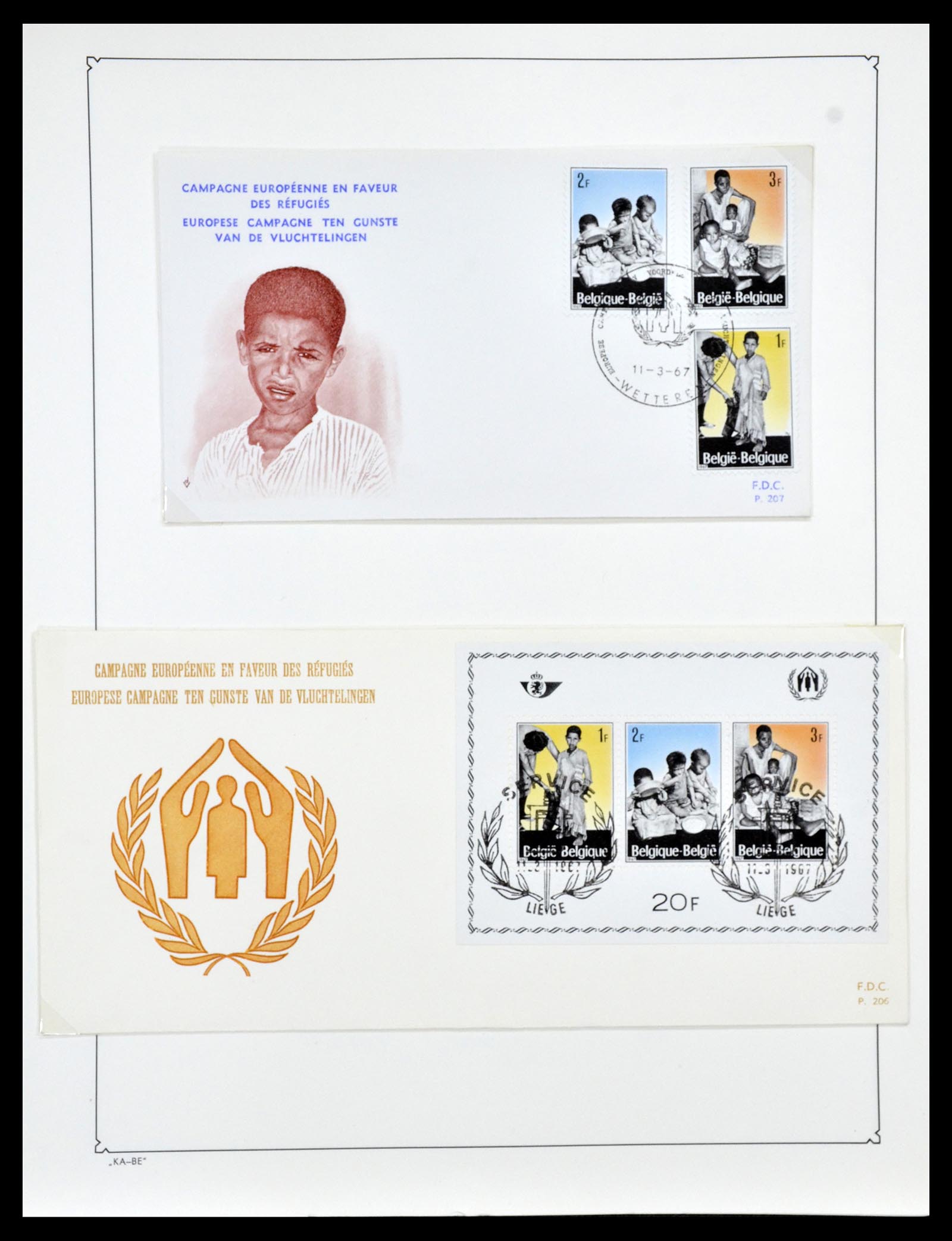 35034 242 - Postzegelverzameling 35034 België 1849-1982.