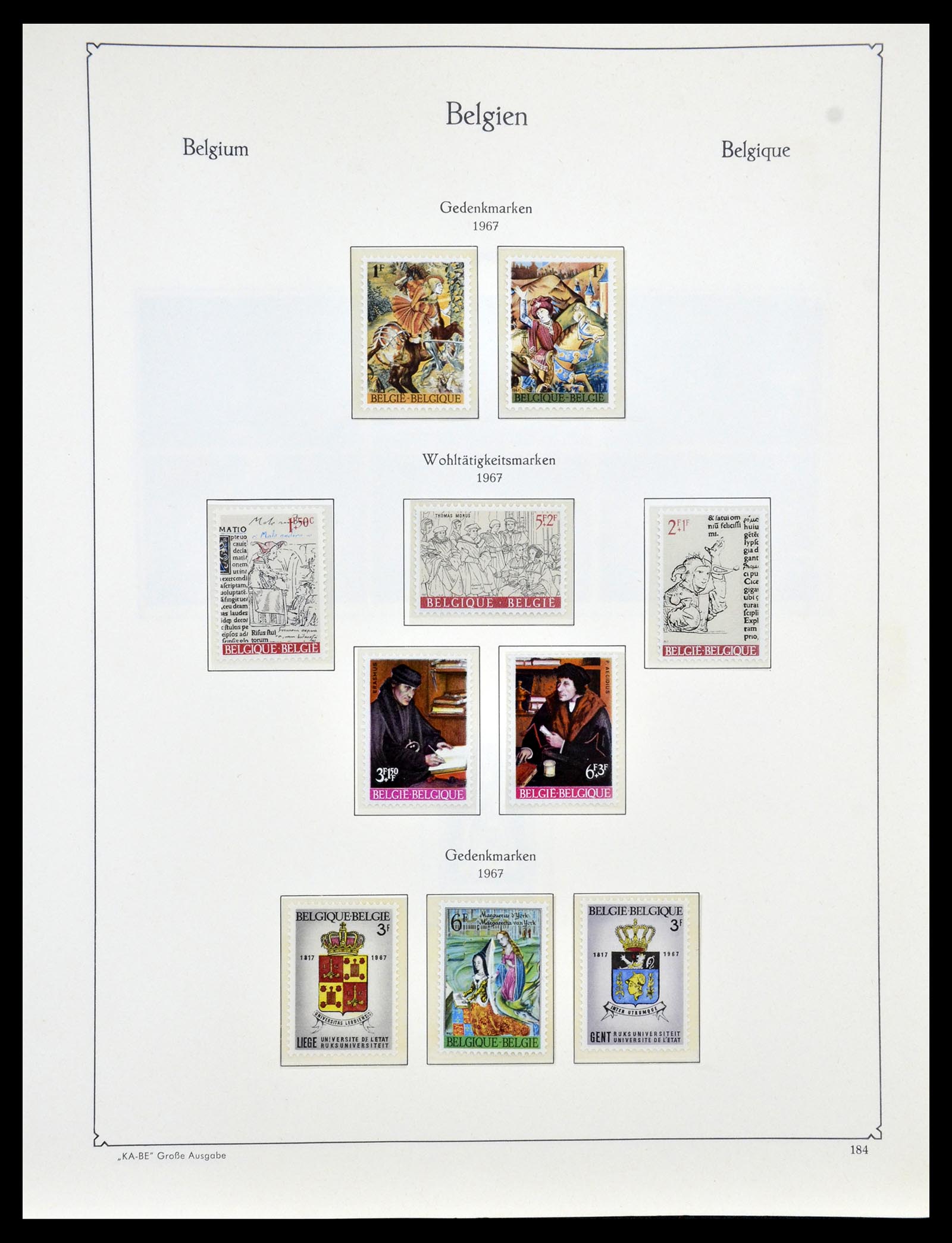 35034 244 - Postzegelverzameling 35034 België 1849-1982.