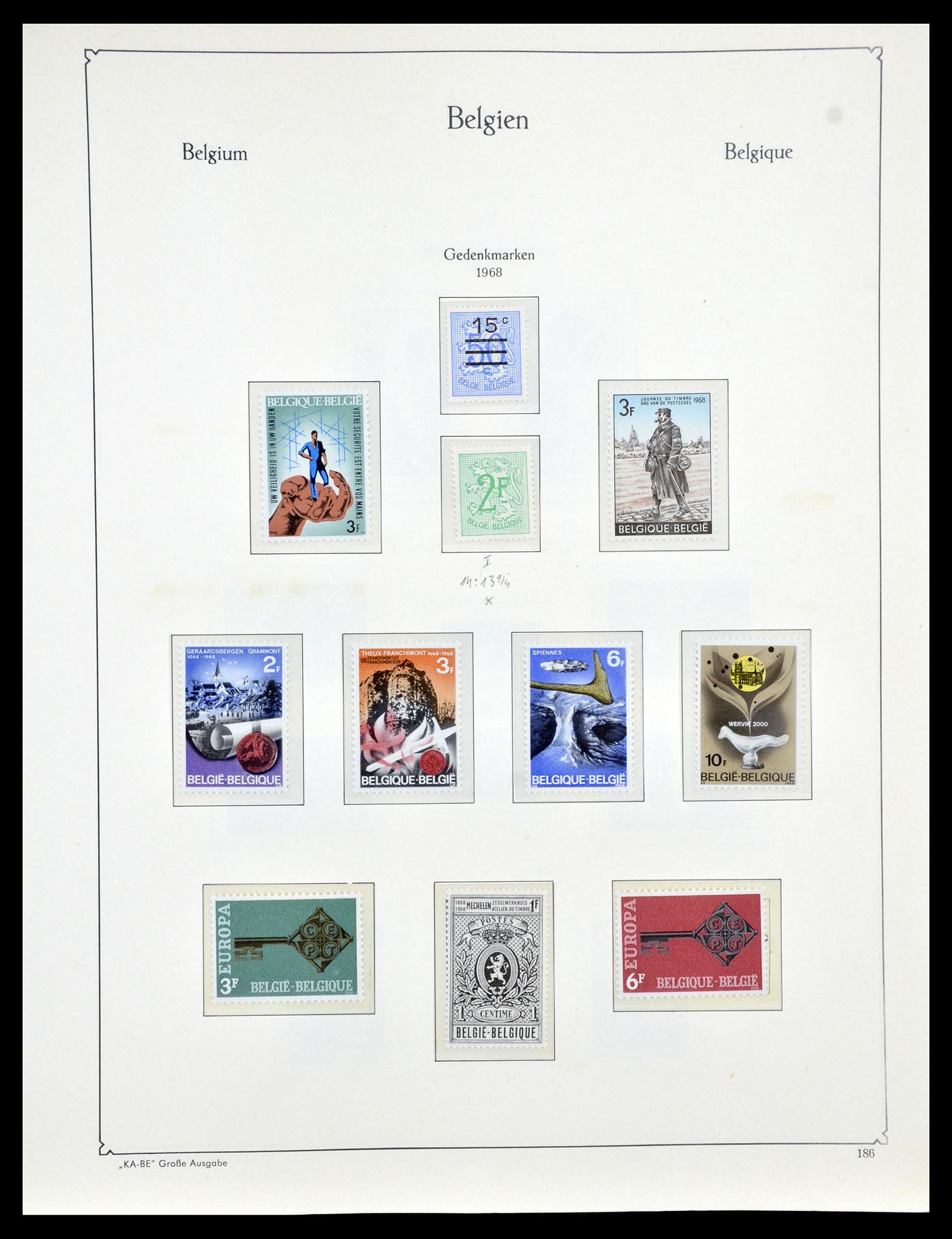 35034 247 - Postzegelverzameling 35034 België 1849-1982.