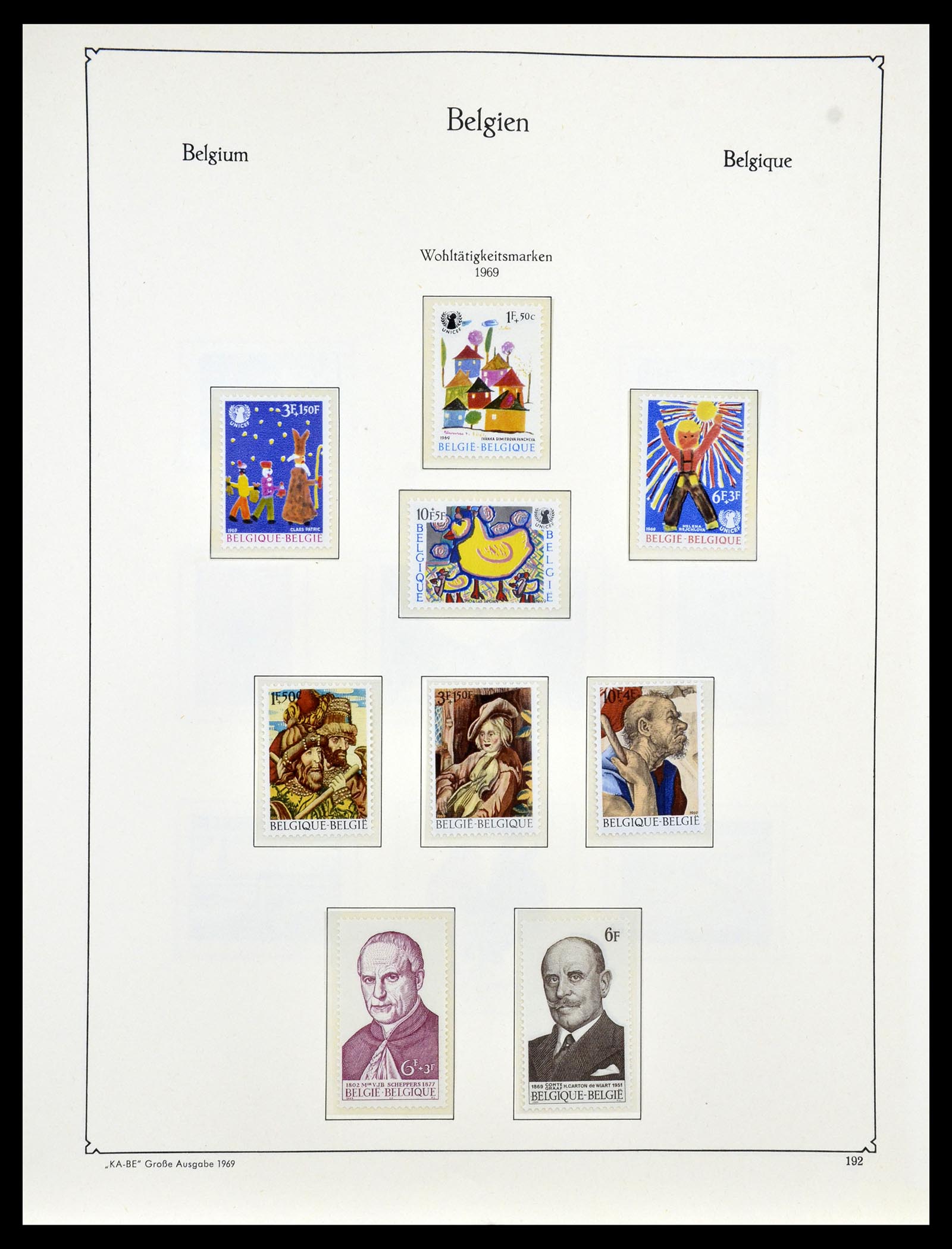 35034 255 - Postzegelverzameling 35034 België 1849-1982.