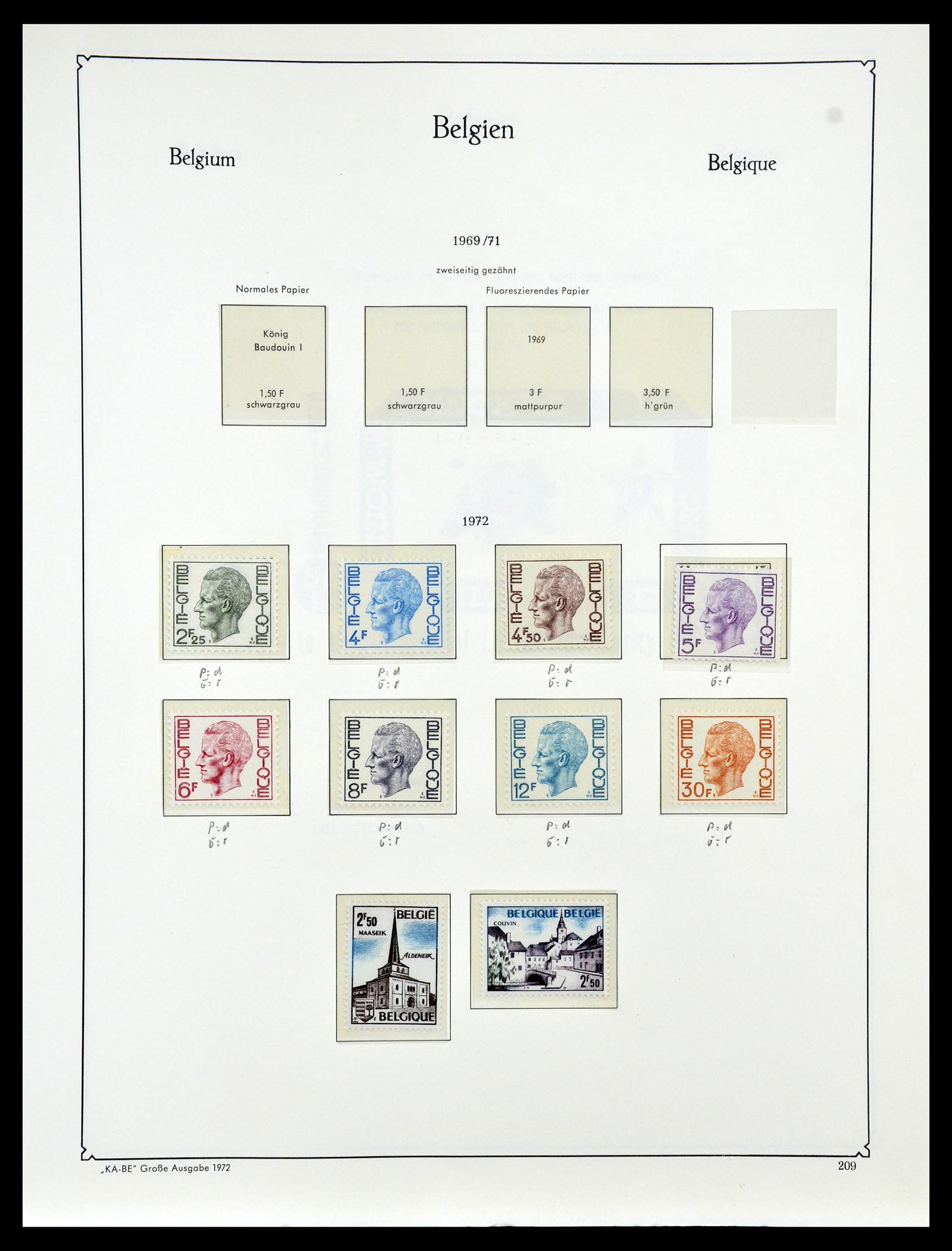 35034 281 - Postzegelverzameling 35034 België 1849-1982.
