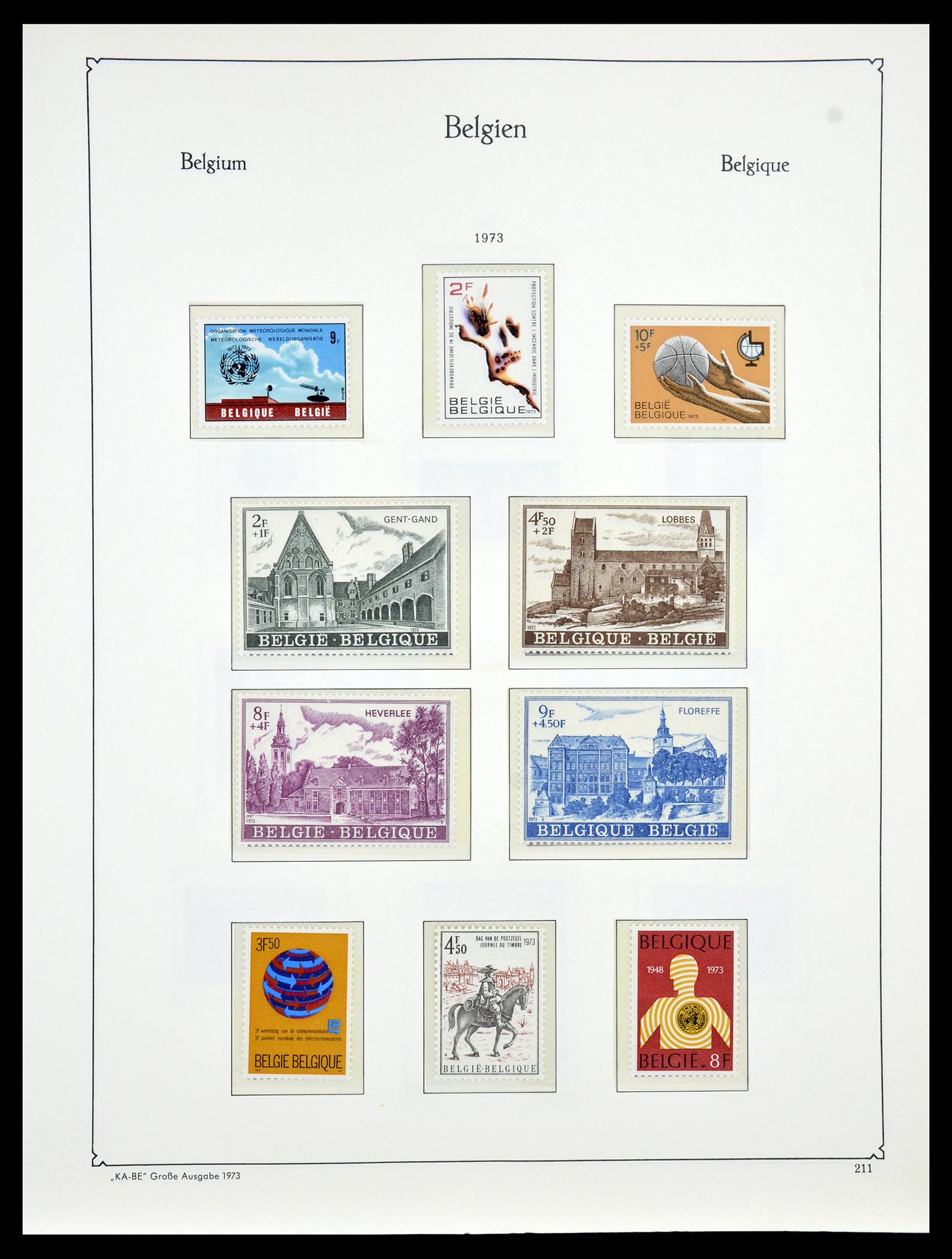 35034 284 - Postzegelverzameling 35034 België 1849-1982.