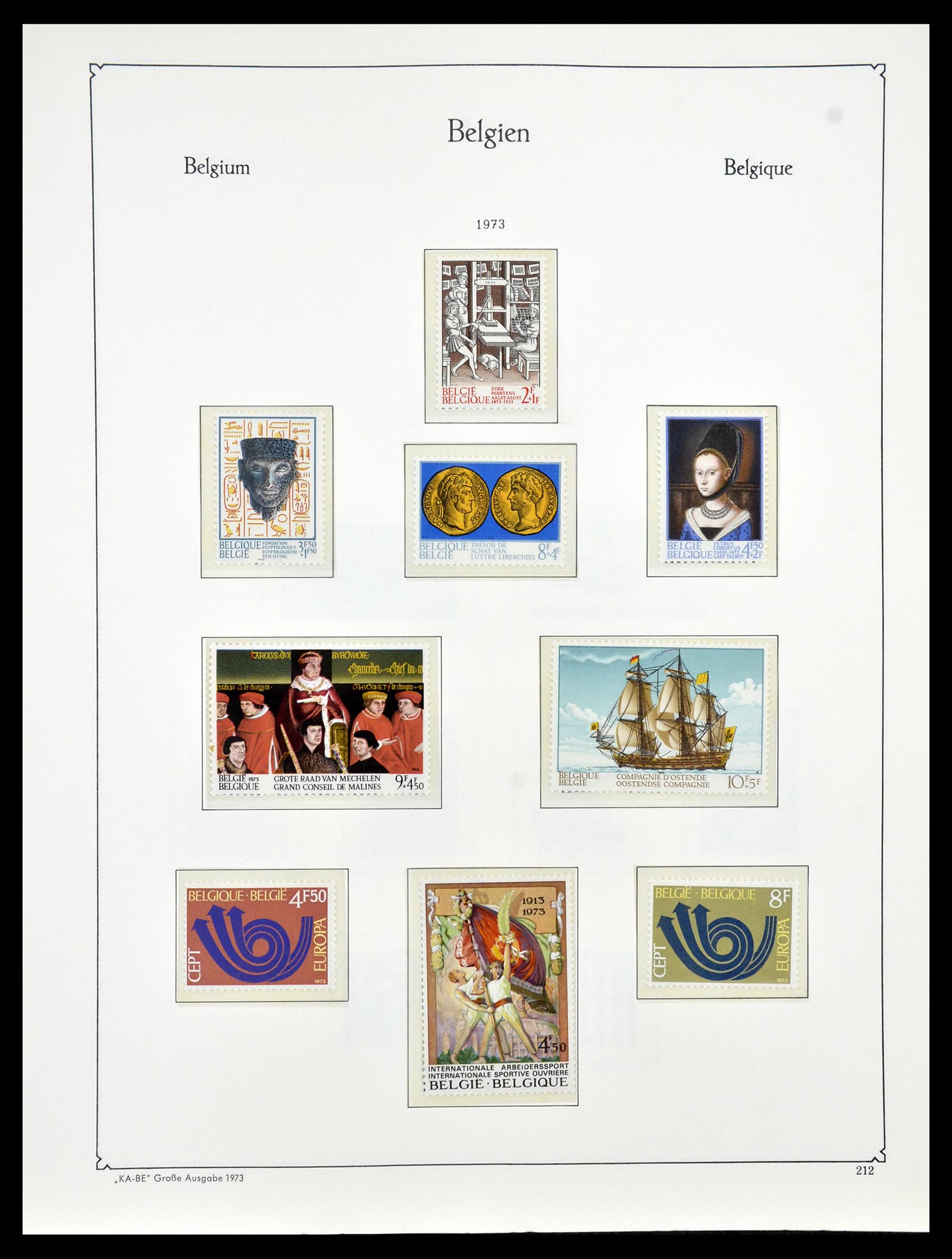 35034 285 - Postzegelverzameling 35034 België 1849-1982.
