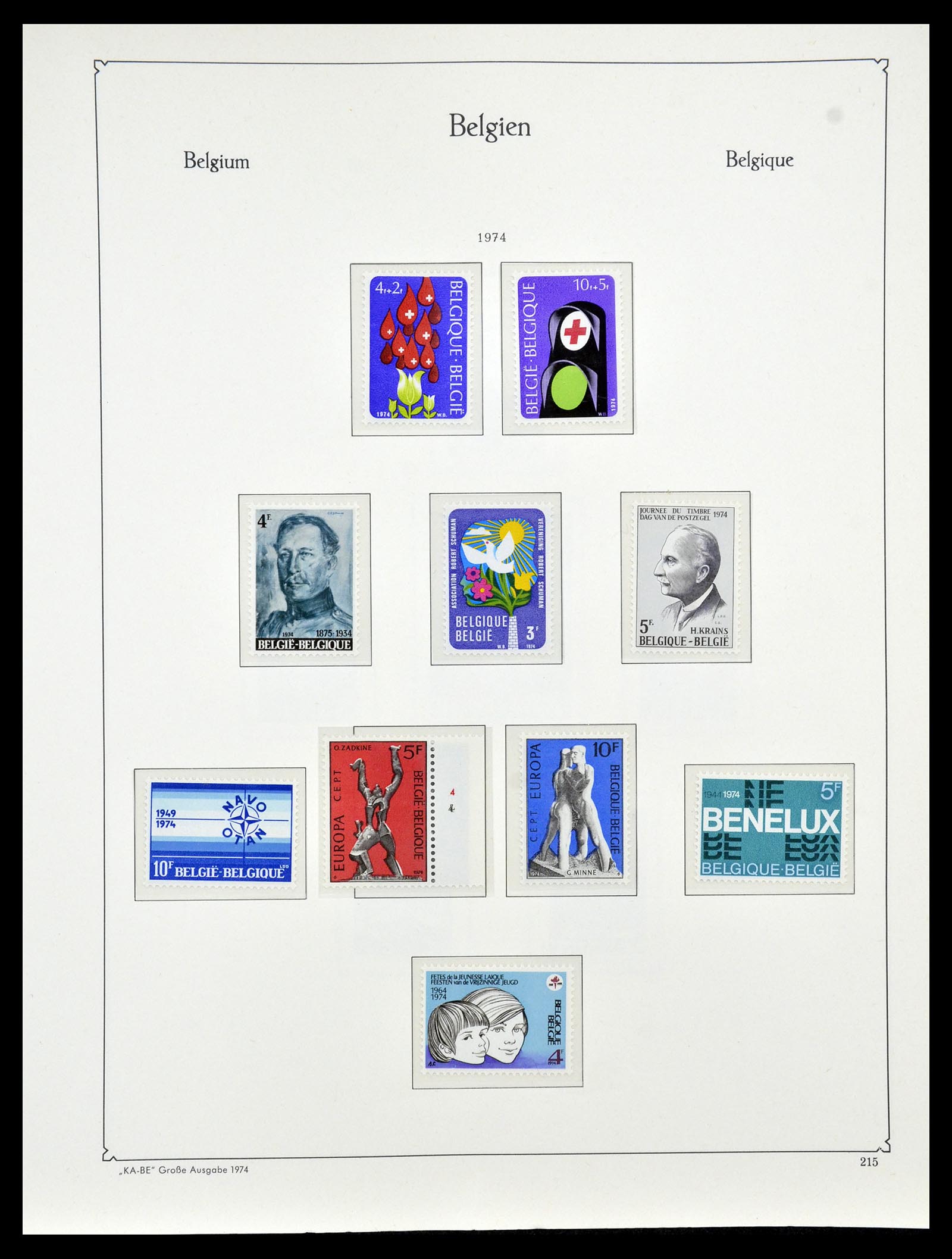 35034 290 - Postzegelverzameling 35034 België 1849-1982.