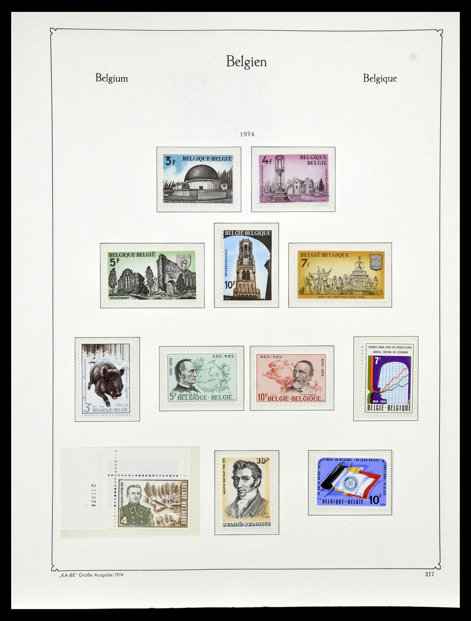 35034 292 - Postzegelverzameling 35034 België 1849-1982.
