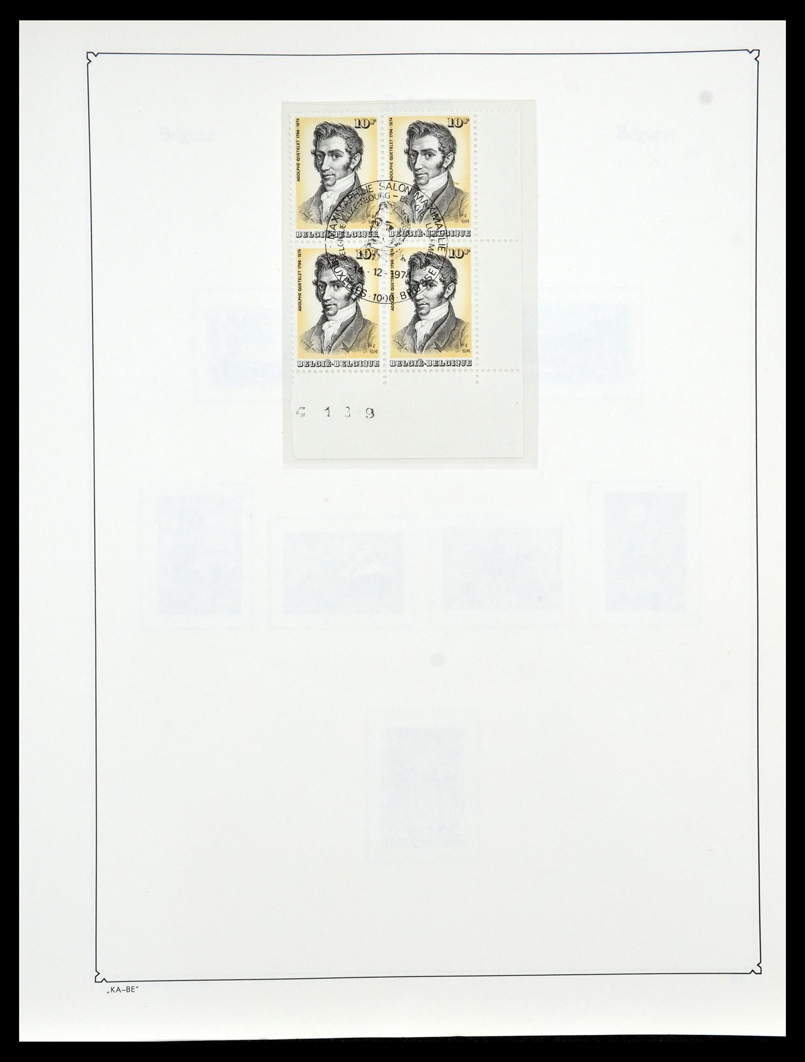 35034 293 - Postzegelverzameling 35034 België 1849-1982.
