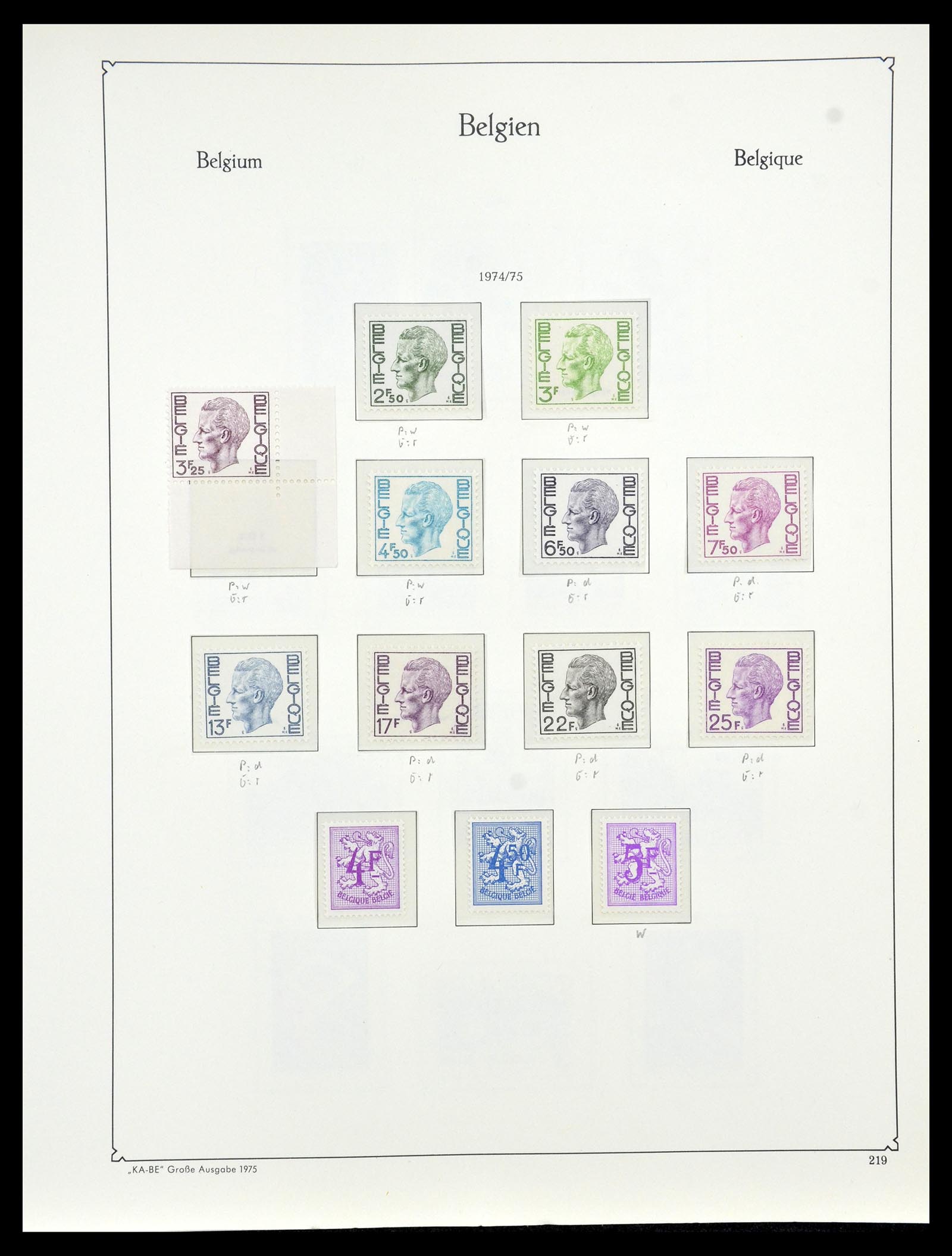 35034 295 - Postzegelverzameling 35034 België 1849-1982.