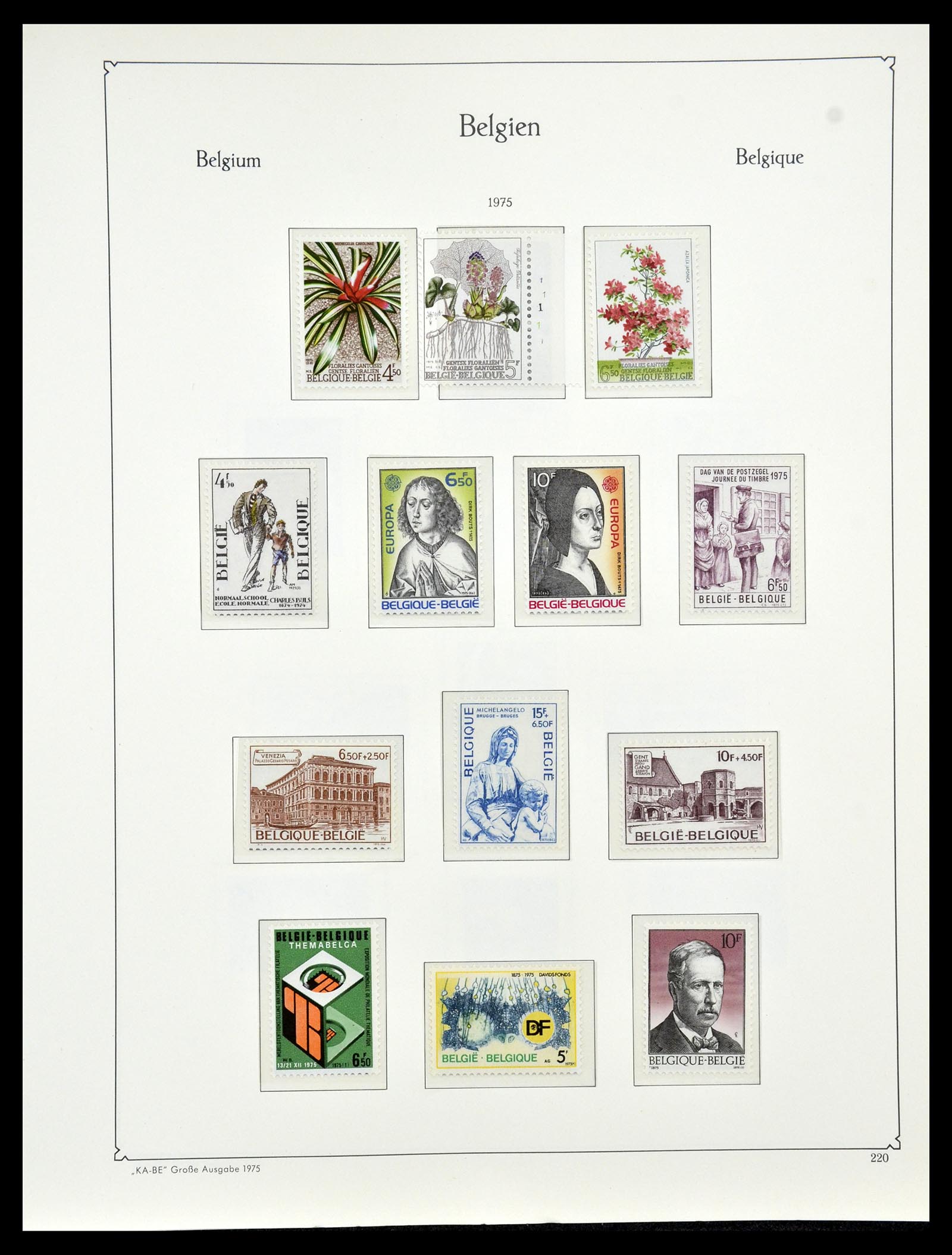 35034 296 - Postzegelverzameling 35034 België 1849-1982.