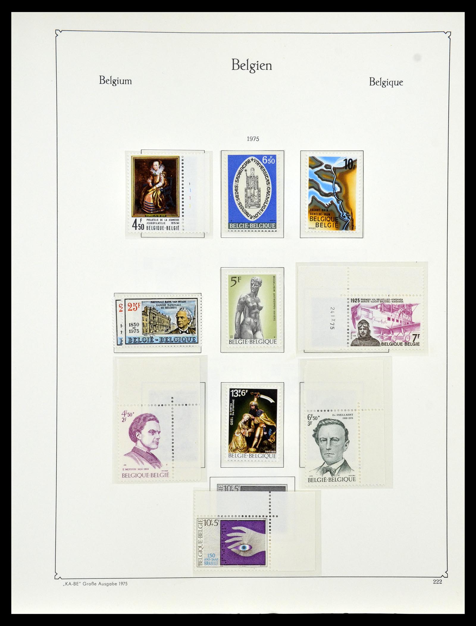 35034 298 - Postzegelverzameling 35034 België 1849-1982.