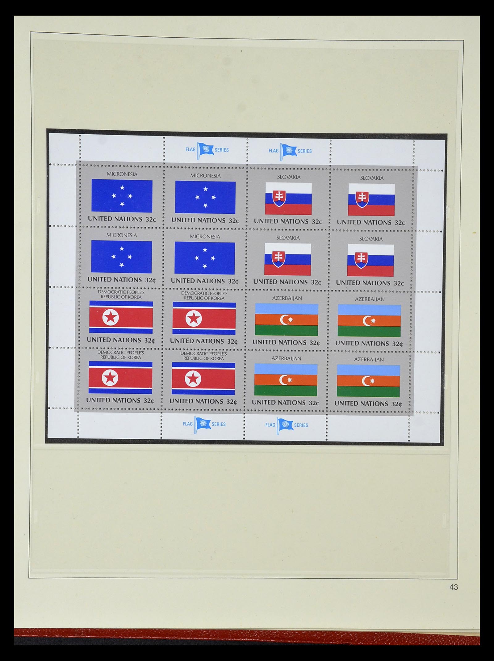 35045 0803 - Postzegelverzameling 35045 Verenigde Naties 1951-2013.