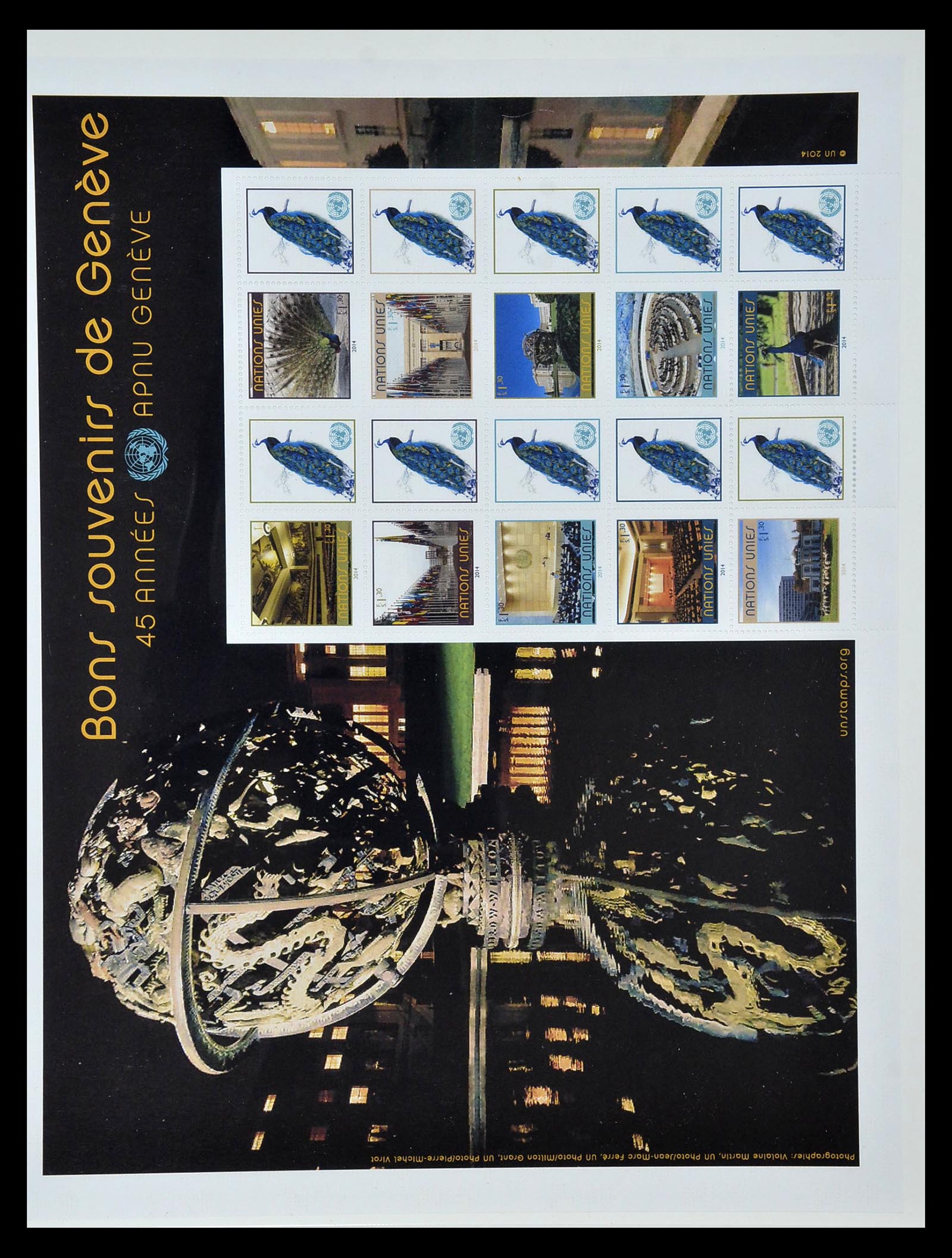 35045 0864 - Postzegelverzameling 35045 Verenigde Naties 1951-2013.