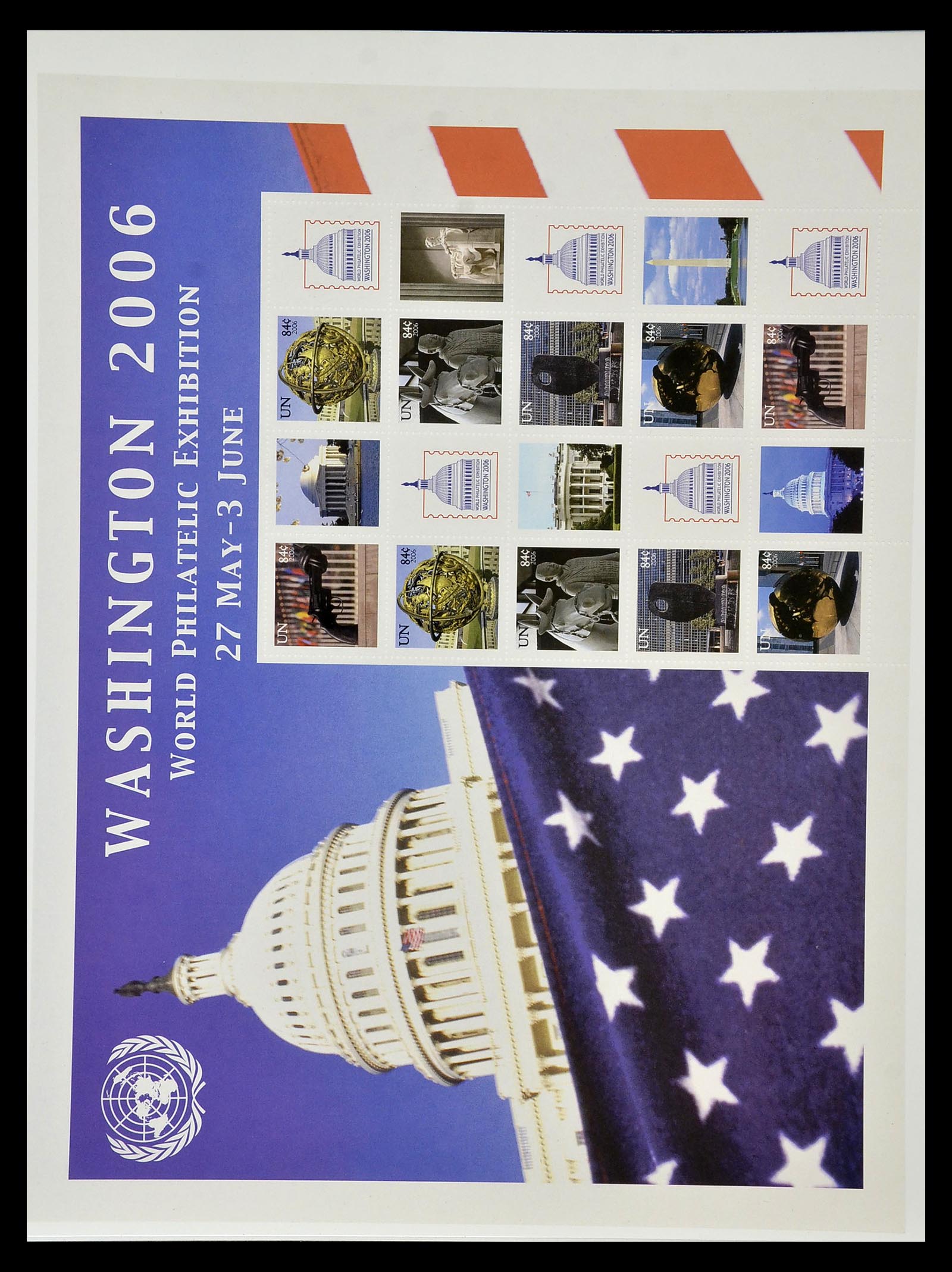 35045 0876 - Postzegelverzameling 35045 Verenigde Naties 1951-2013.