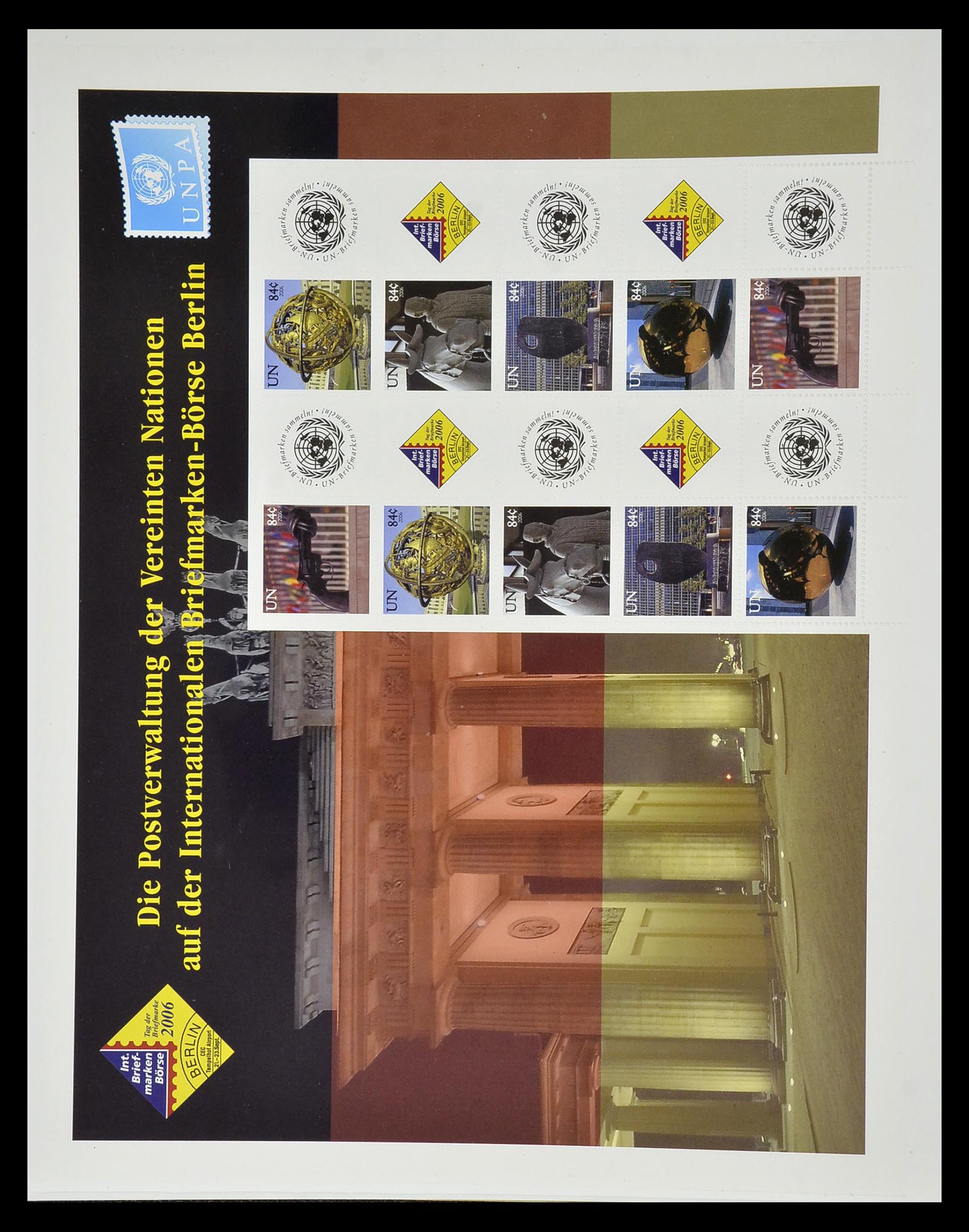35045 0878 - Postzegelverzameling 35045 Verenigde Naties 1951-2013.