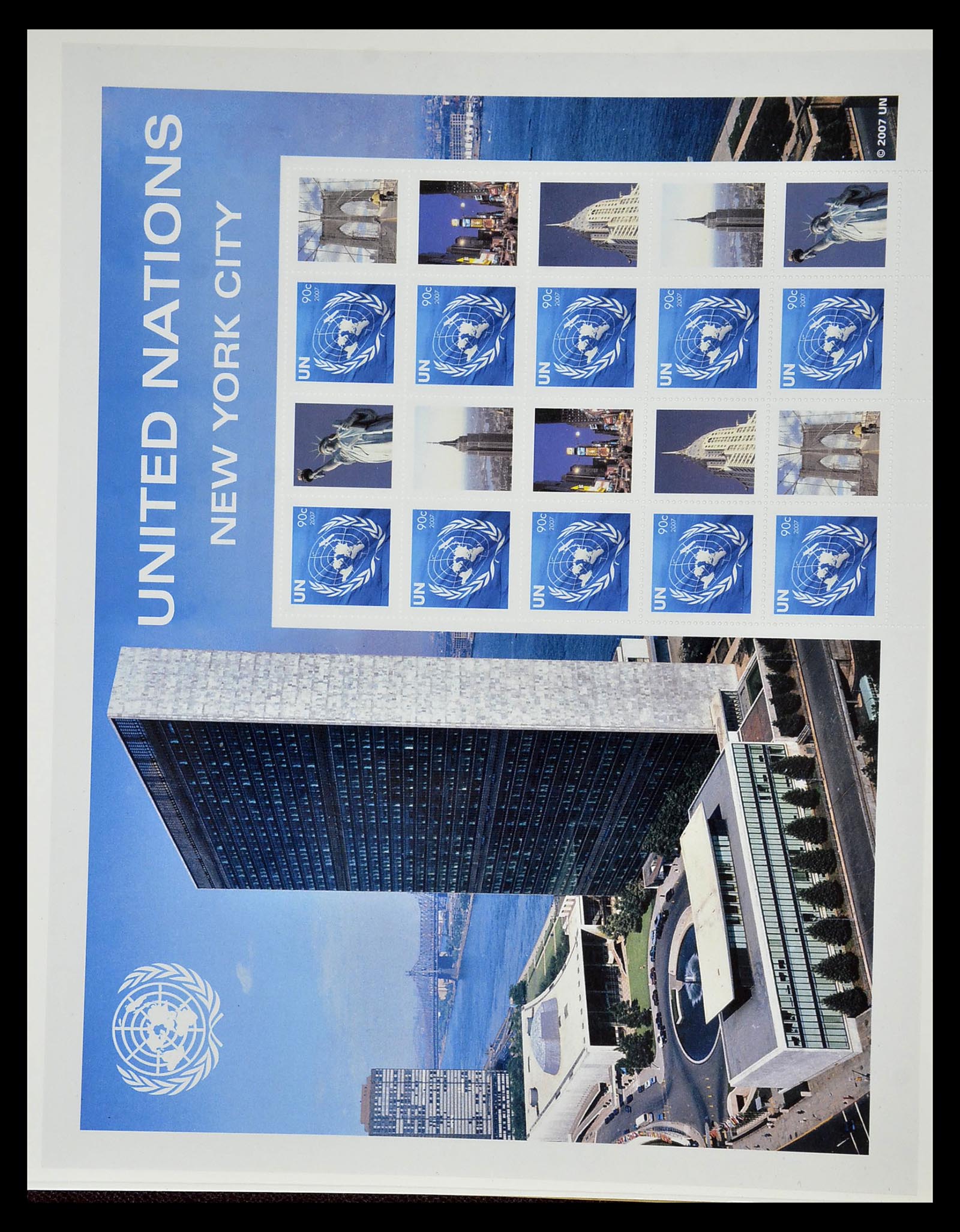 35045 0882 - Postzegelverzameling 35045 Verenigde Naties 1951-2013.
