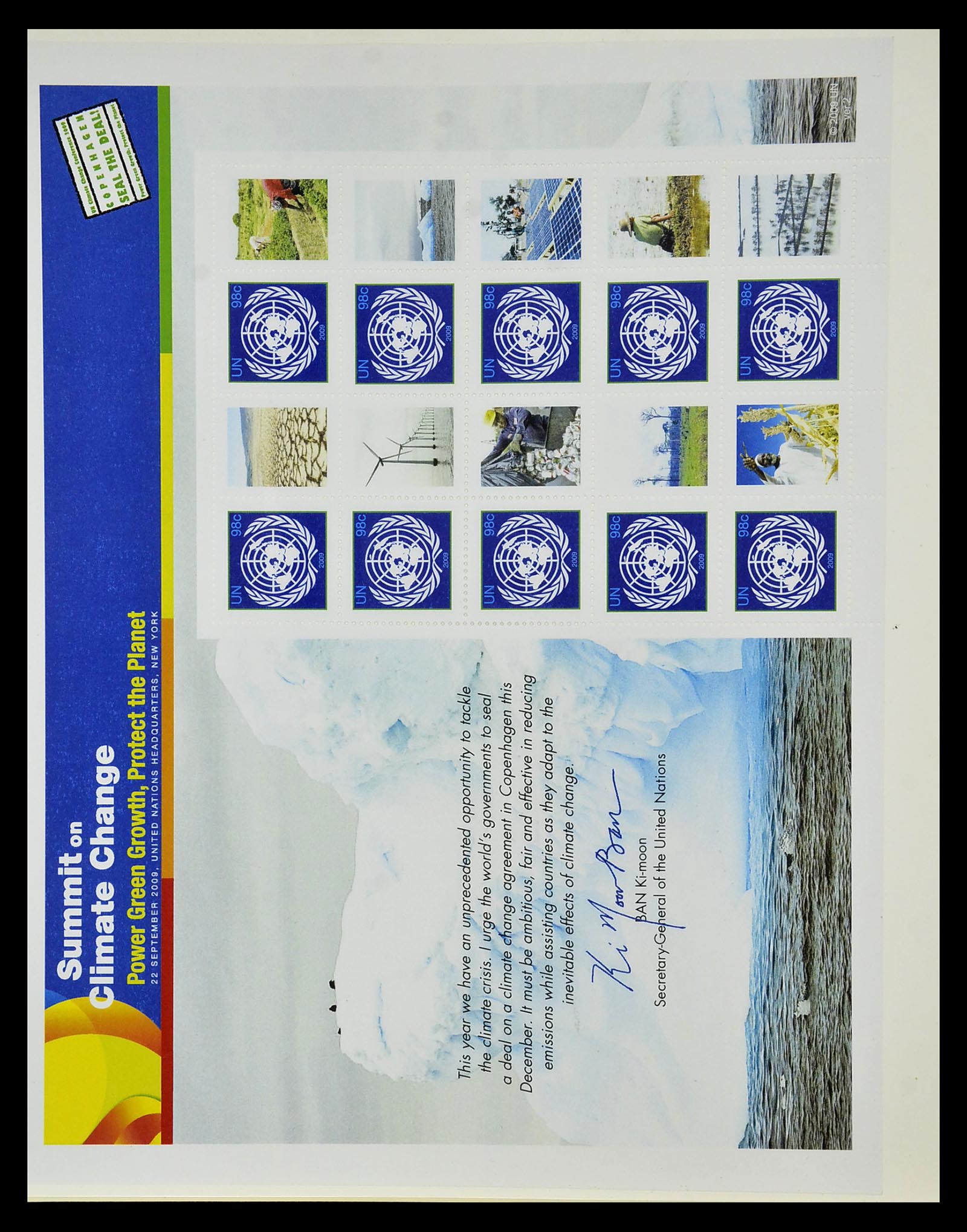35045 0887 - Postzegelverzameling 35045 Verenigde Naties 1951-2013.