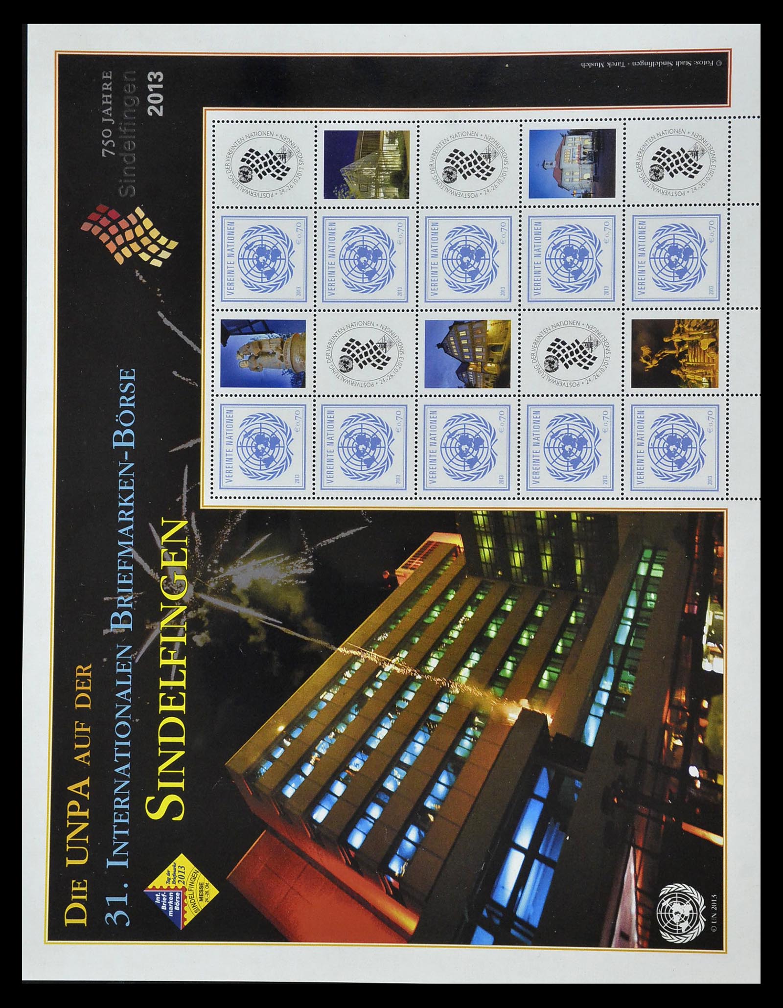 35045 0898 - Postzegelverzameling 35045 Verenigde Naties 1951-2013.