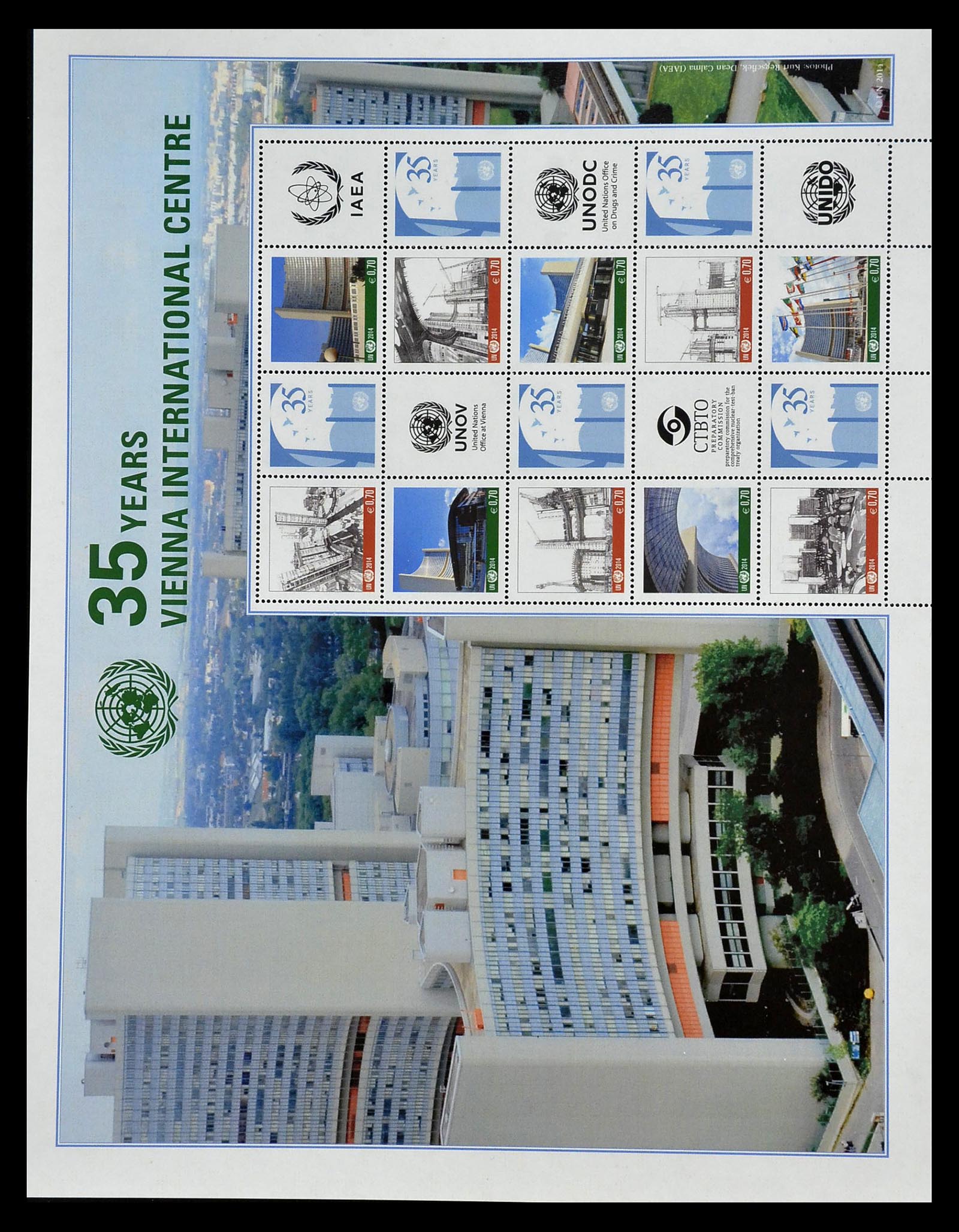 35045 0899 - Postzegelverzameling 35045 Verenigde Naties 1951-2013.
