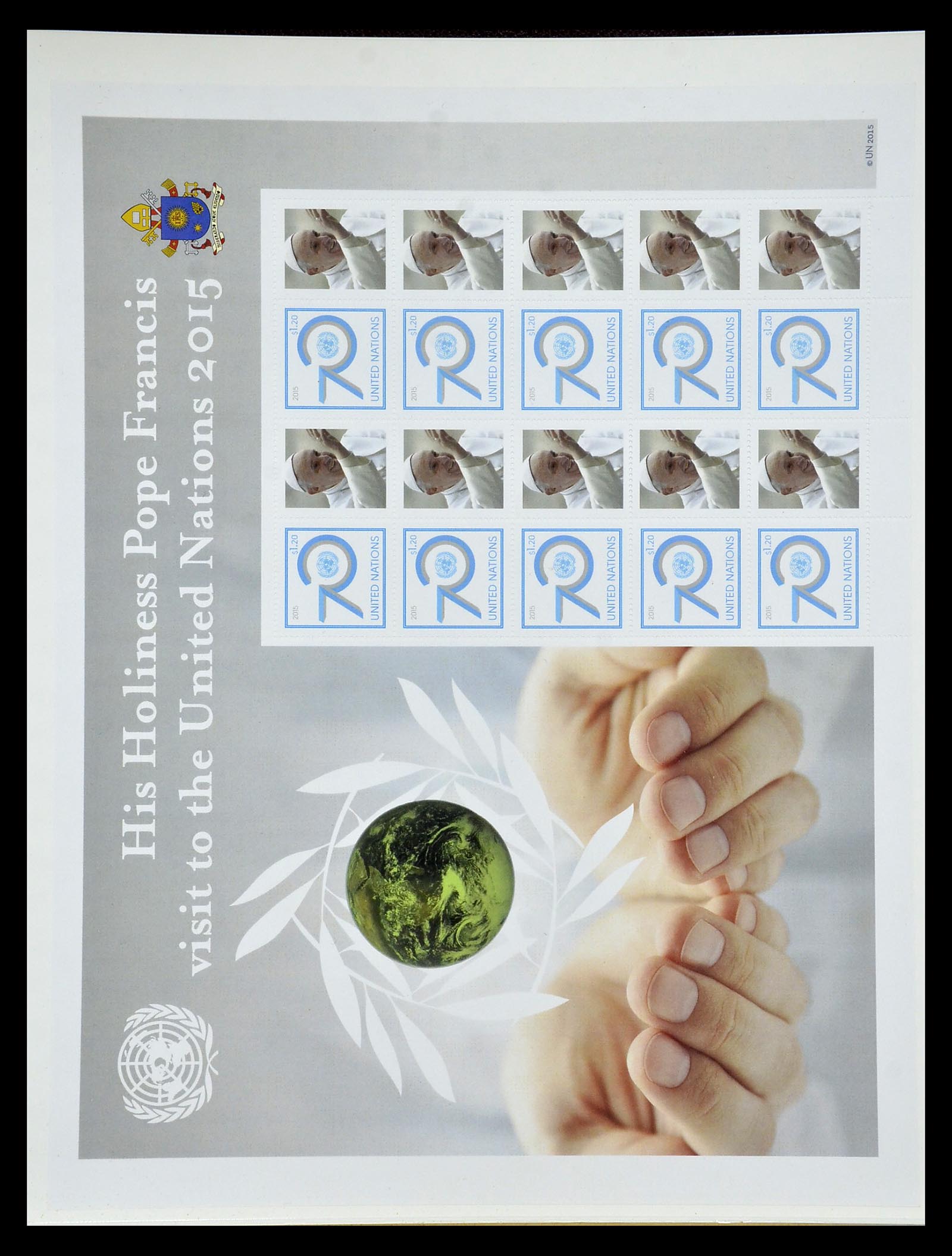 35045 0901 - Postzegelverzameling 35045 Verenigde Naties 1951-2013.