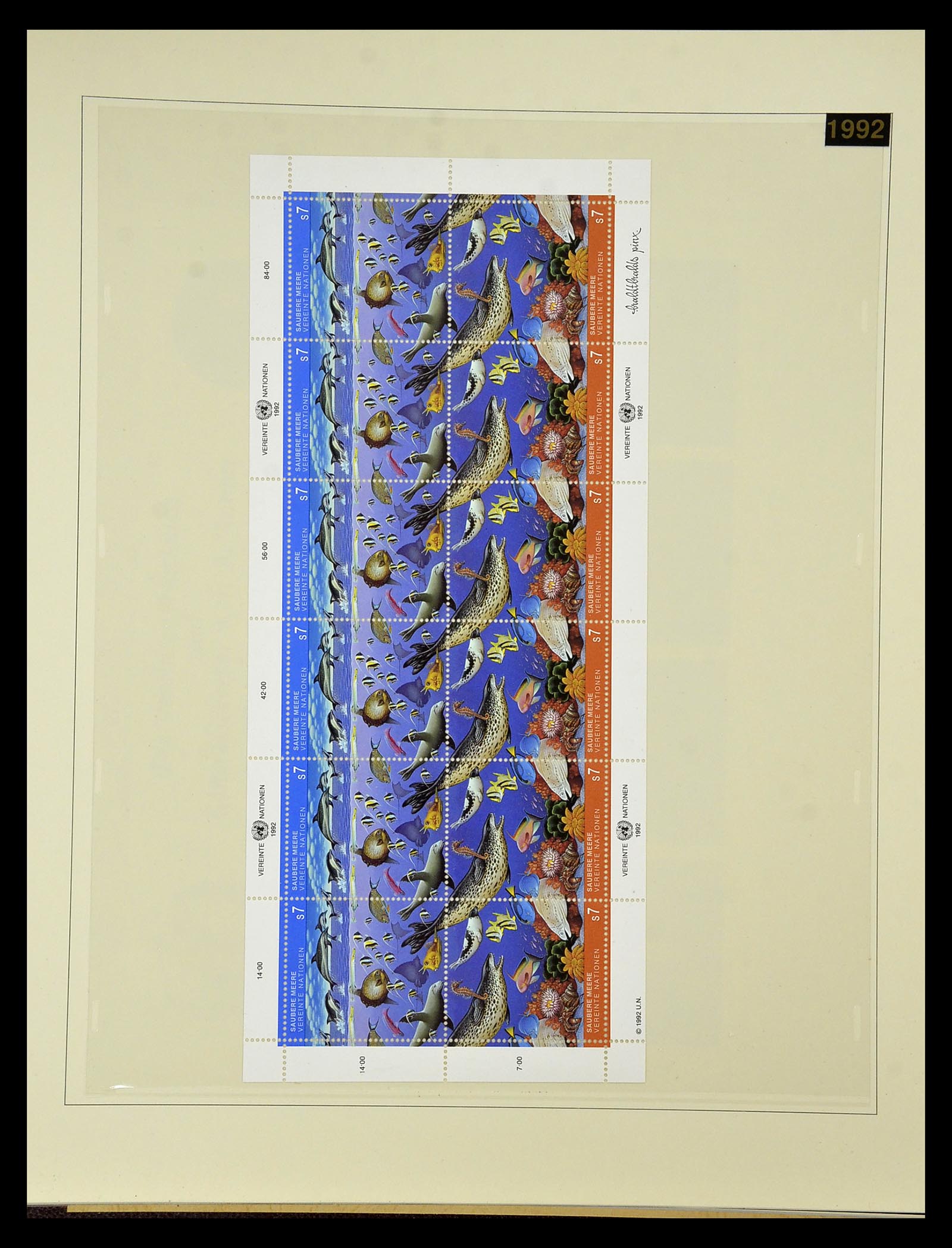 35045 0908 - Postzegelverzameling 35045 Verenigde Naties 1951-2013.