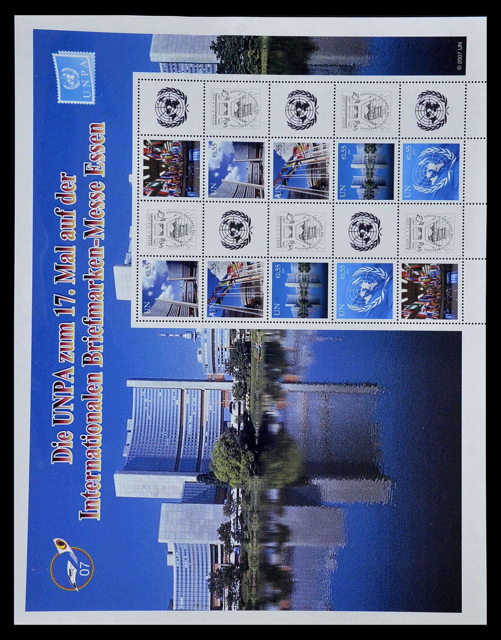 35045 0911 - Postzegelverzameling 35045 Verenigde Naties 1951-2013.