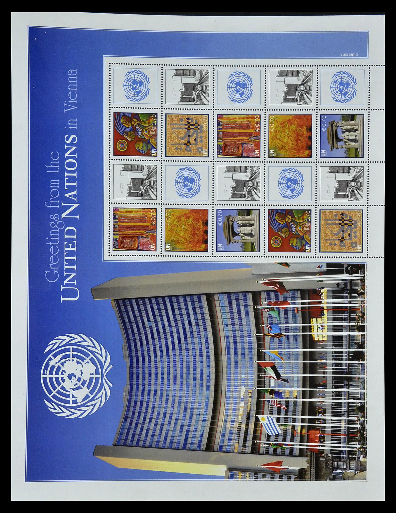 35045 0919 - Postzegelverzameling 35045 Verenigde Naties 1951-2013.