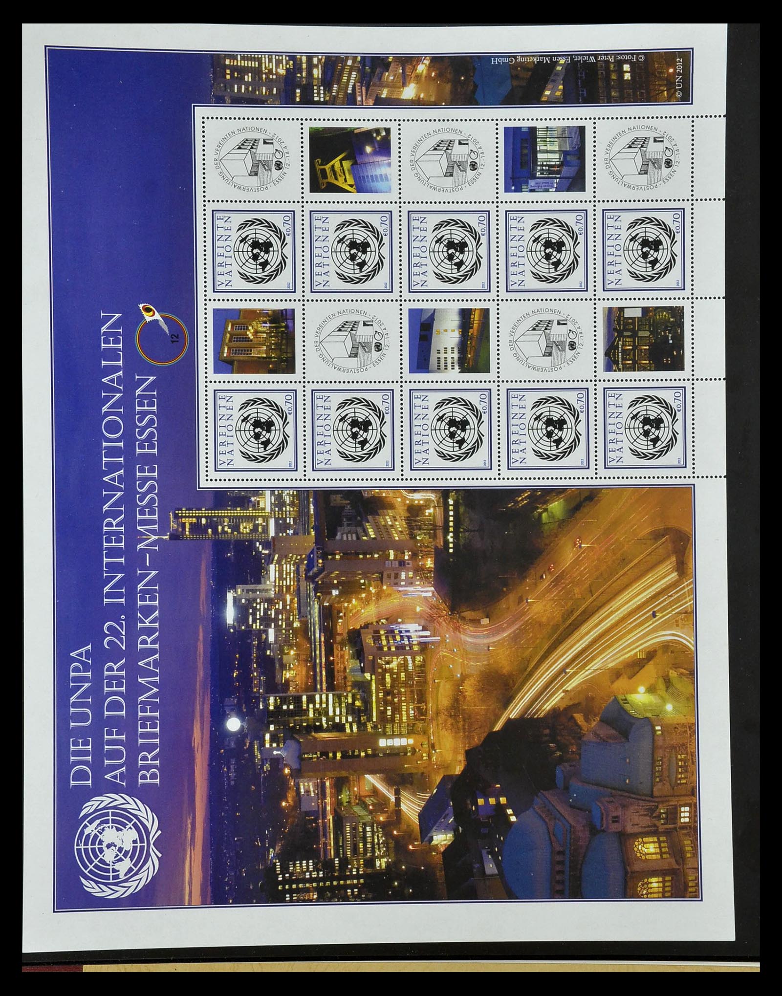 35045 0920 - Postzegelverzameling 35045 Verenigde Naties 1951-2013.