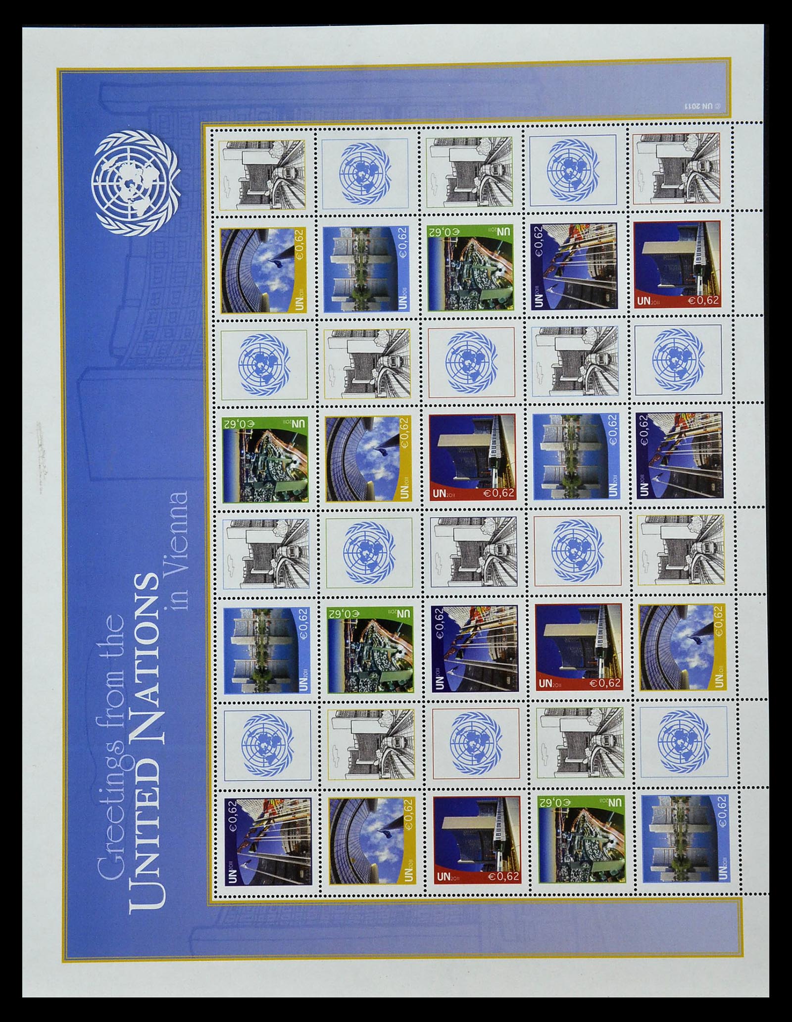 35045 0921 - Postzegelverzameling 35045 Verenigde Naties 1951-2013.